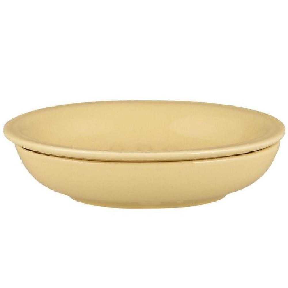 Ib Laursen Waschtisch-Set Ib Laursen Seifenschale in 2 Teilen Emaille Wheat Straw