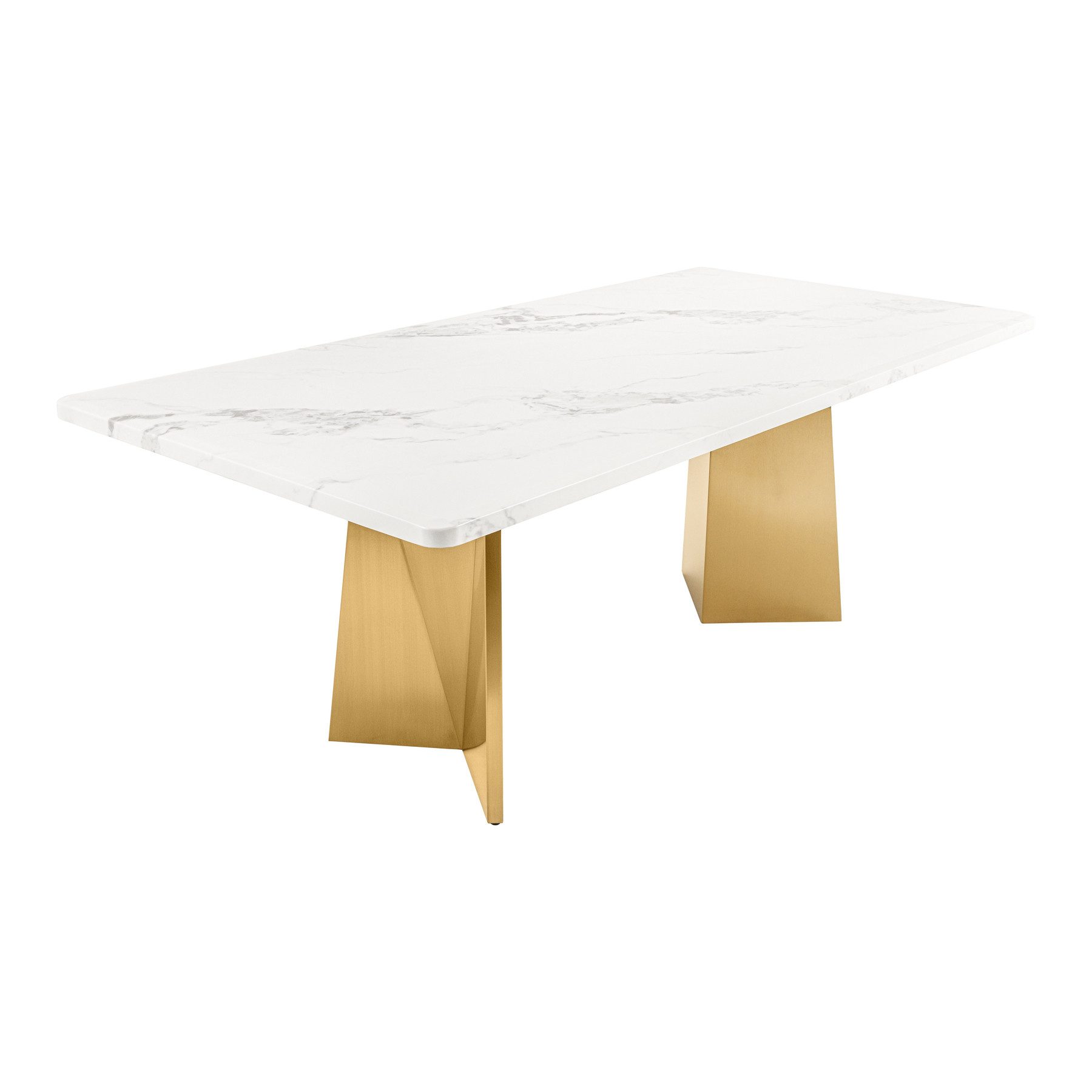 riess-ambiente Esstisch EXTRAVAGANCIA 200cm weiß Marmor günstig online kaufen
