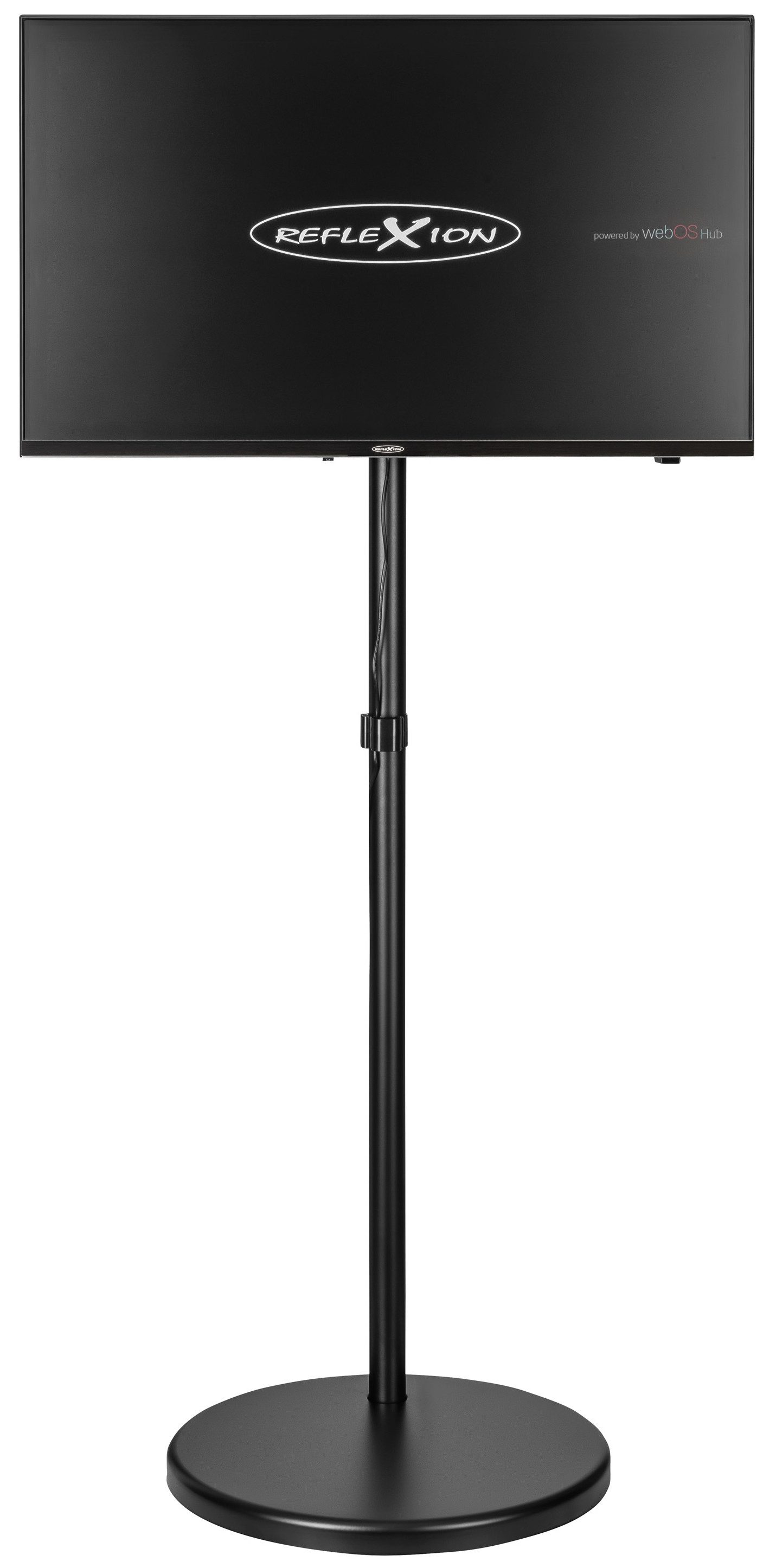Reflexion LDDX22IBT BLACK LED-Fernseher (55 cm/22 Zoll, Full HD, Smart-TV, powered by webOS Hub (LG), DC IN 12 Volt / 24 Volt, Netzteil 230 Volt integrierter DVD-Player)