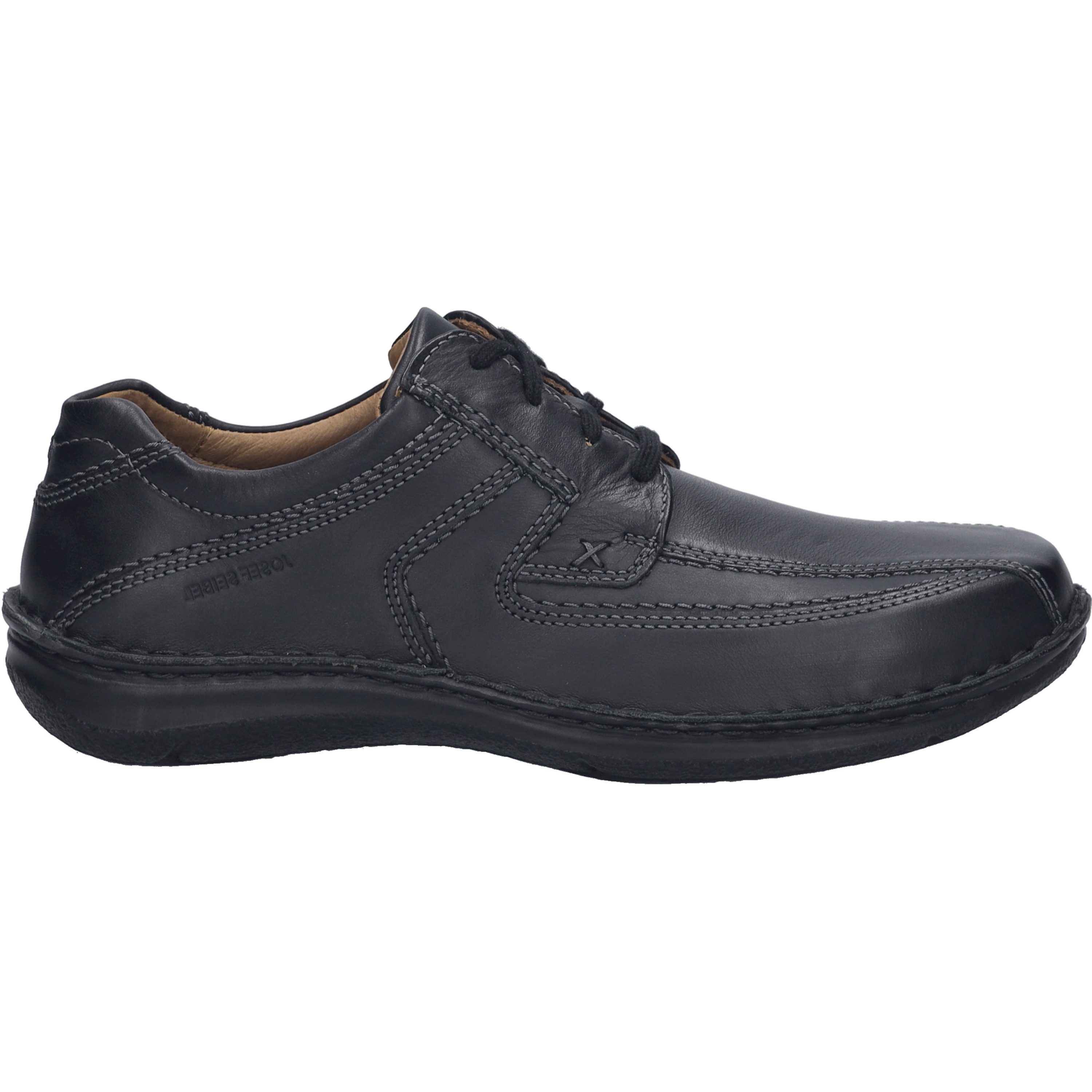 Josef Seibel Anvers 08, schwarz Schnürschuh