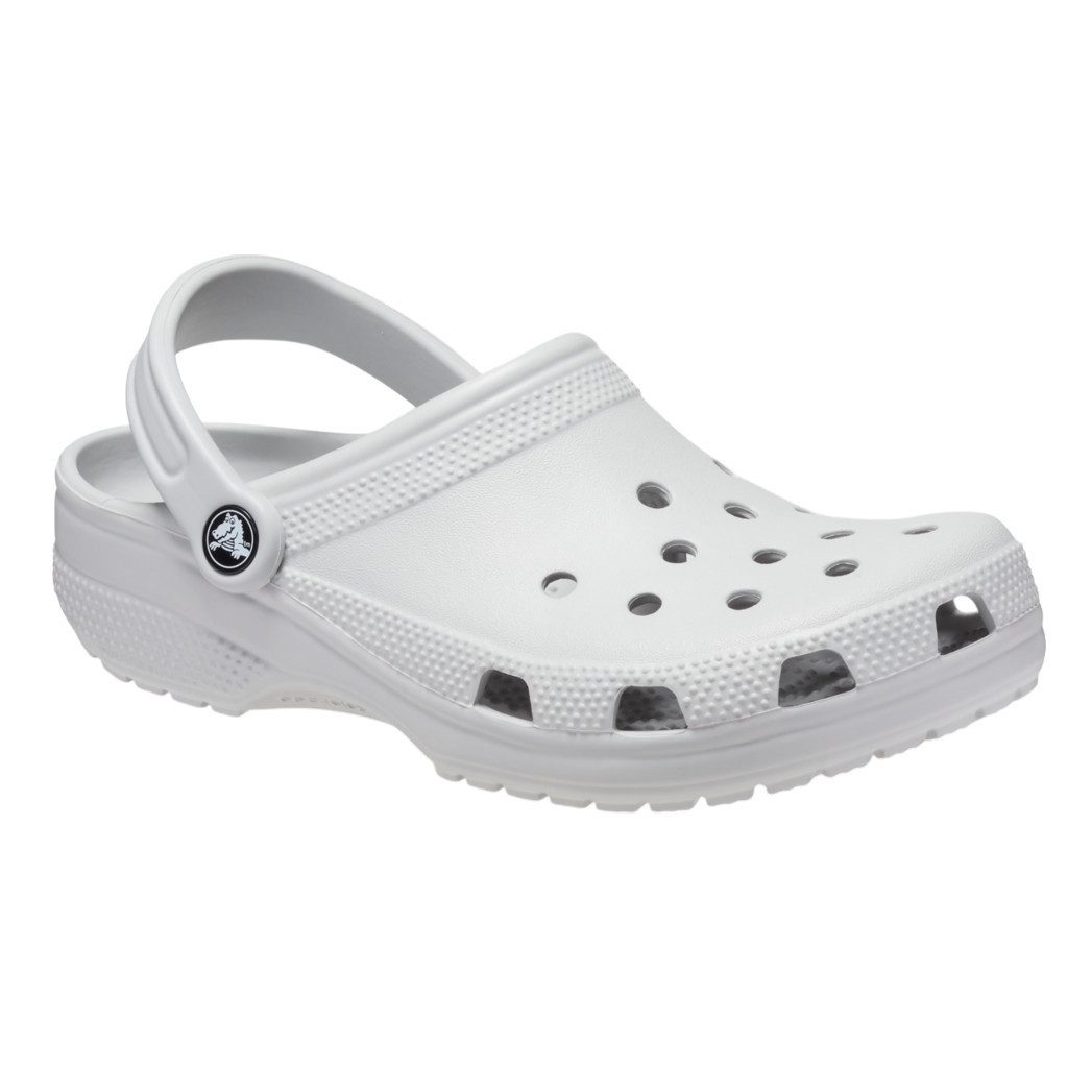 Crocs Sandale Classic Clog hellgrau Damen Badeschuh günstig online kaufen