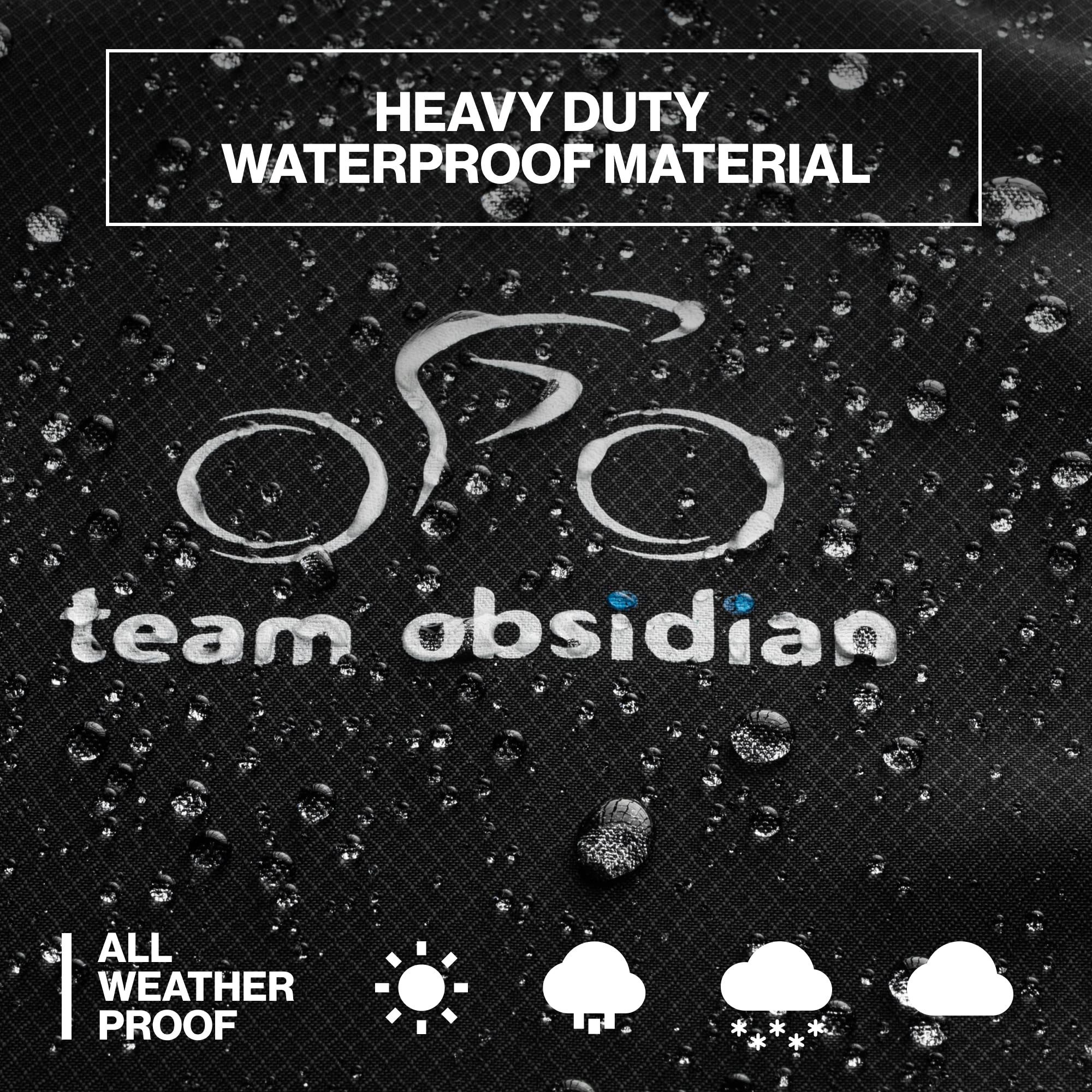 TeamObsidian Fahrradschutzhülle TeamObsidian Fahrradabdeckung wasserdicht 1-3 Fahrräder – Bild 2 von 5
