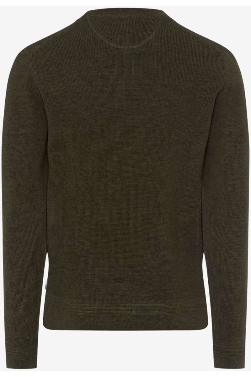 Brax Strickpullover Roy deep jungle
