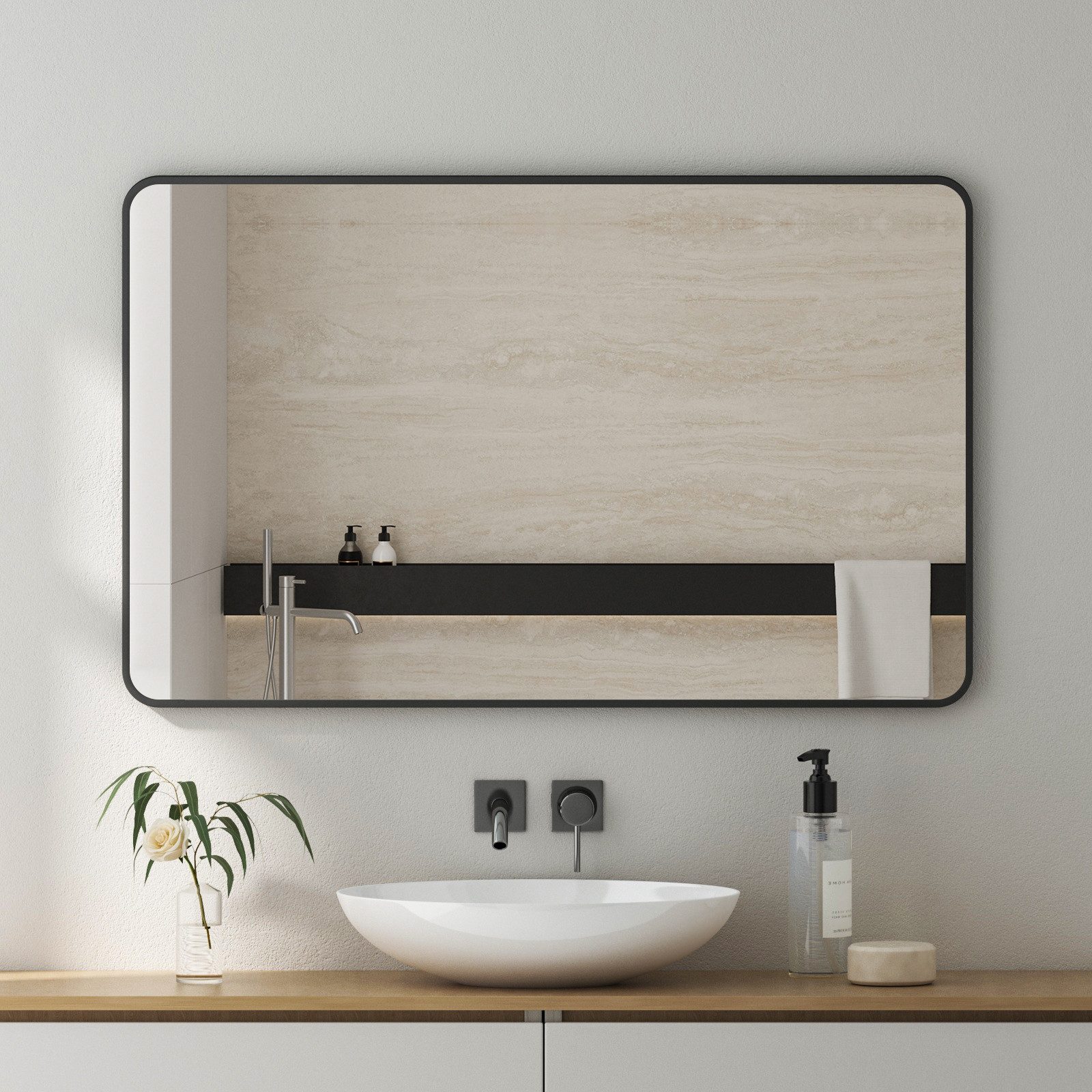 Boromal Ganzkörperspiegel 120x70 100x70 Spiegel Flur günstig online kaufen