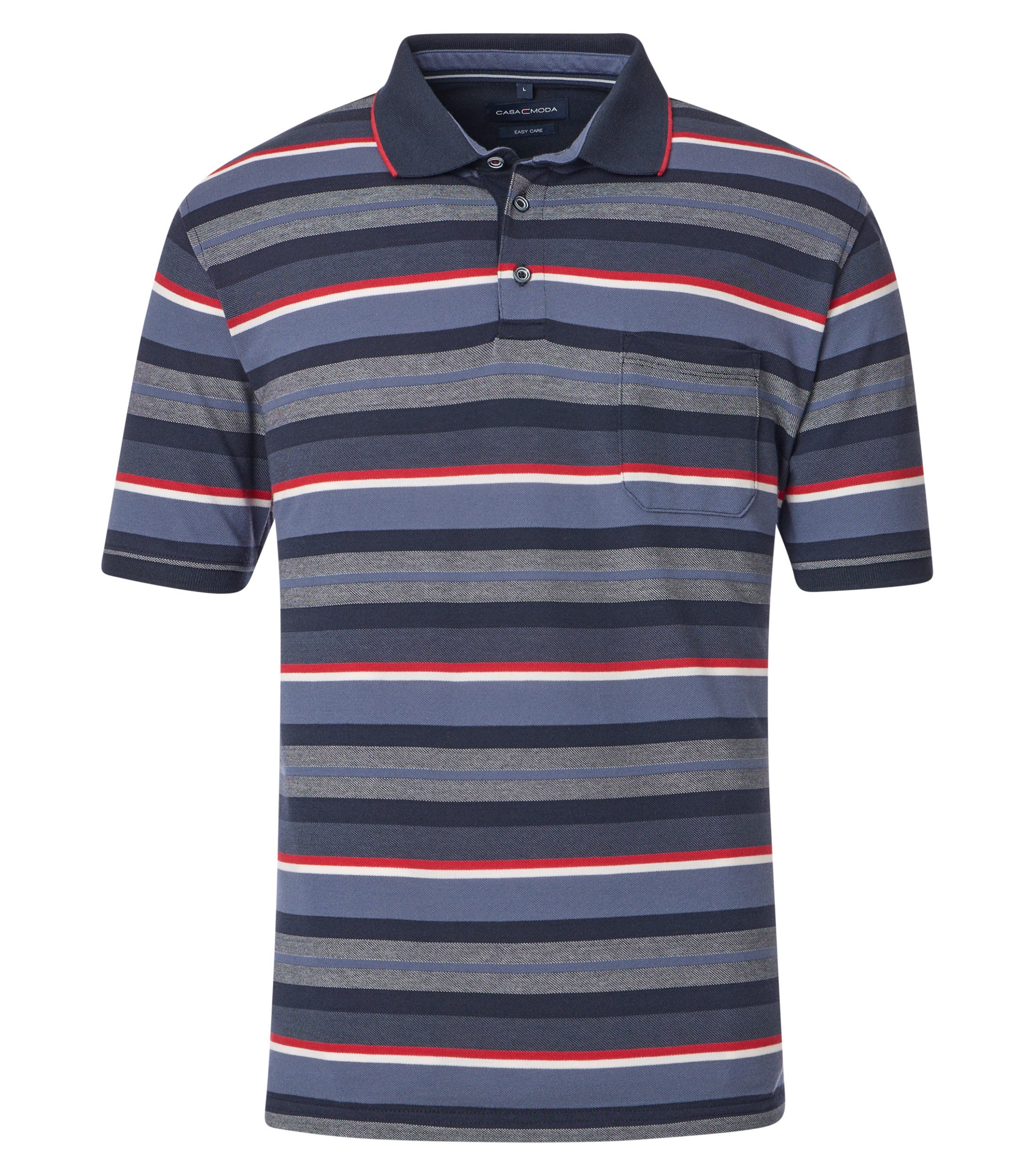 CASAMODA Poloshirt "CASAMODA Polo-Shirt uni" günstig online kaufen