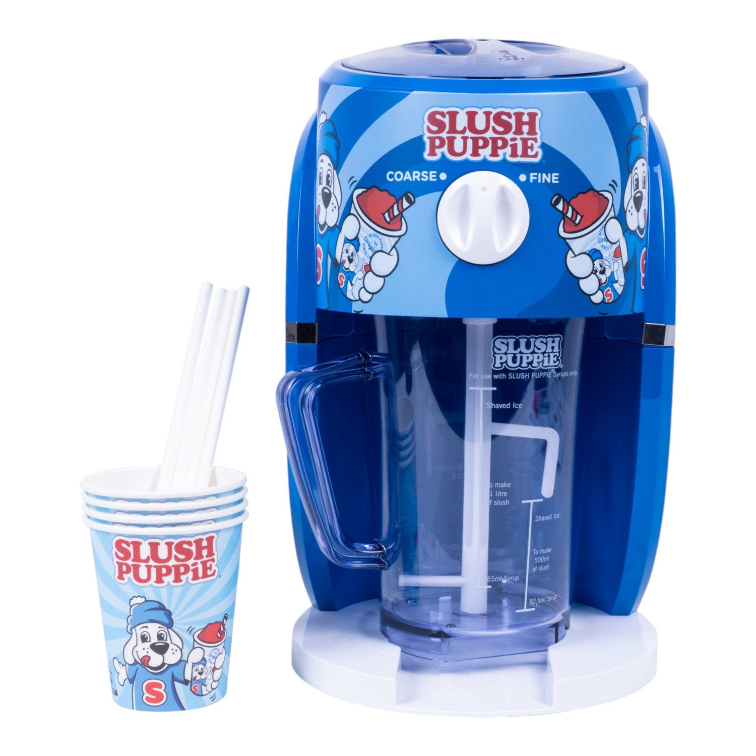 Fizz creations Slush Maker SLUSH PUPPiE Eismaschine Slusheis Küchengadget für Zuhause mit und