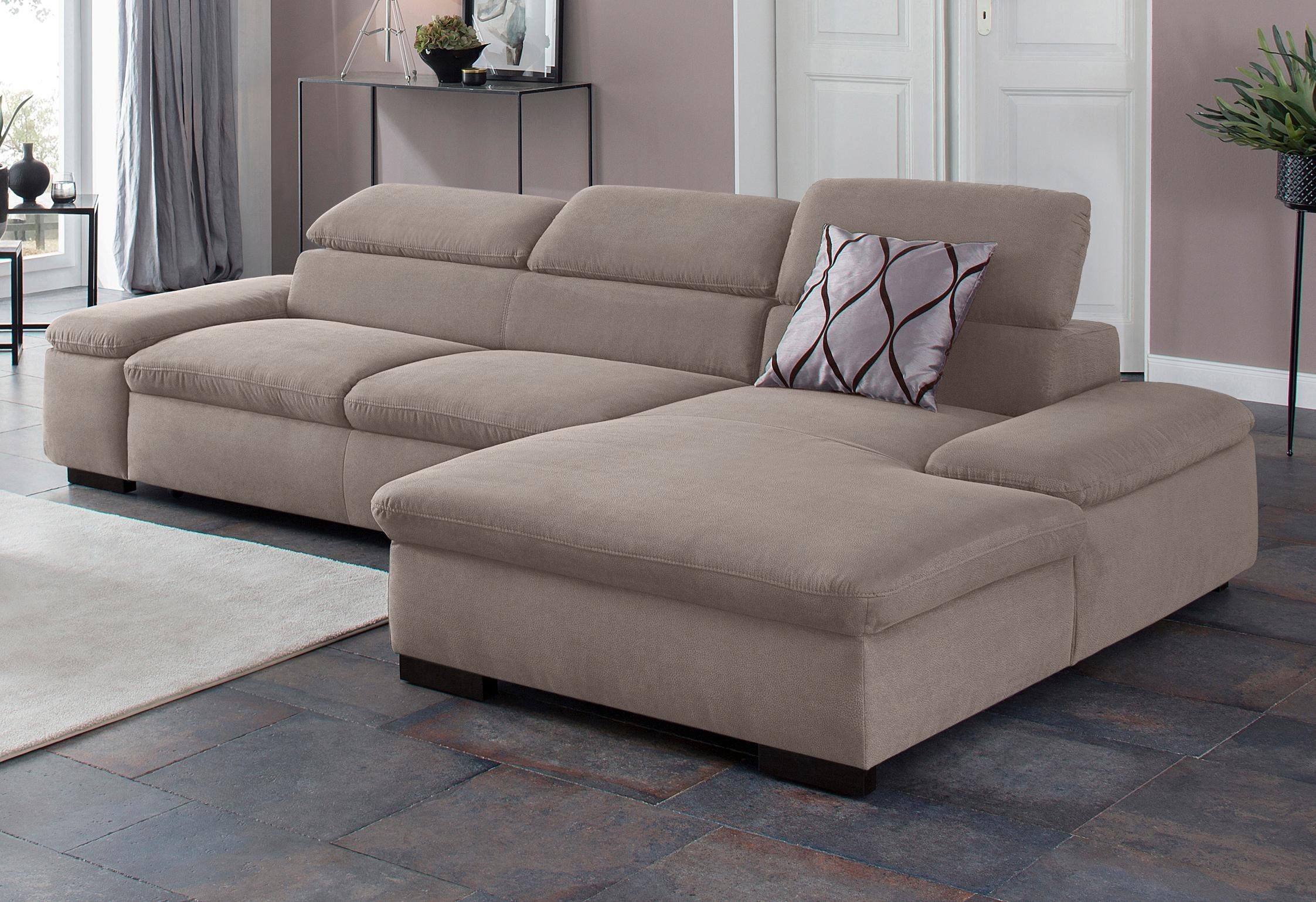 Home affaire Ecksofa Alberto L-Form, mit günstig online kaufen