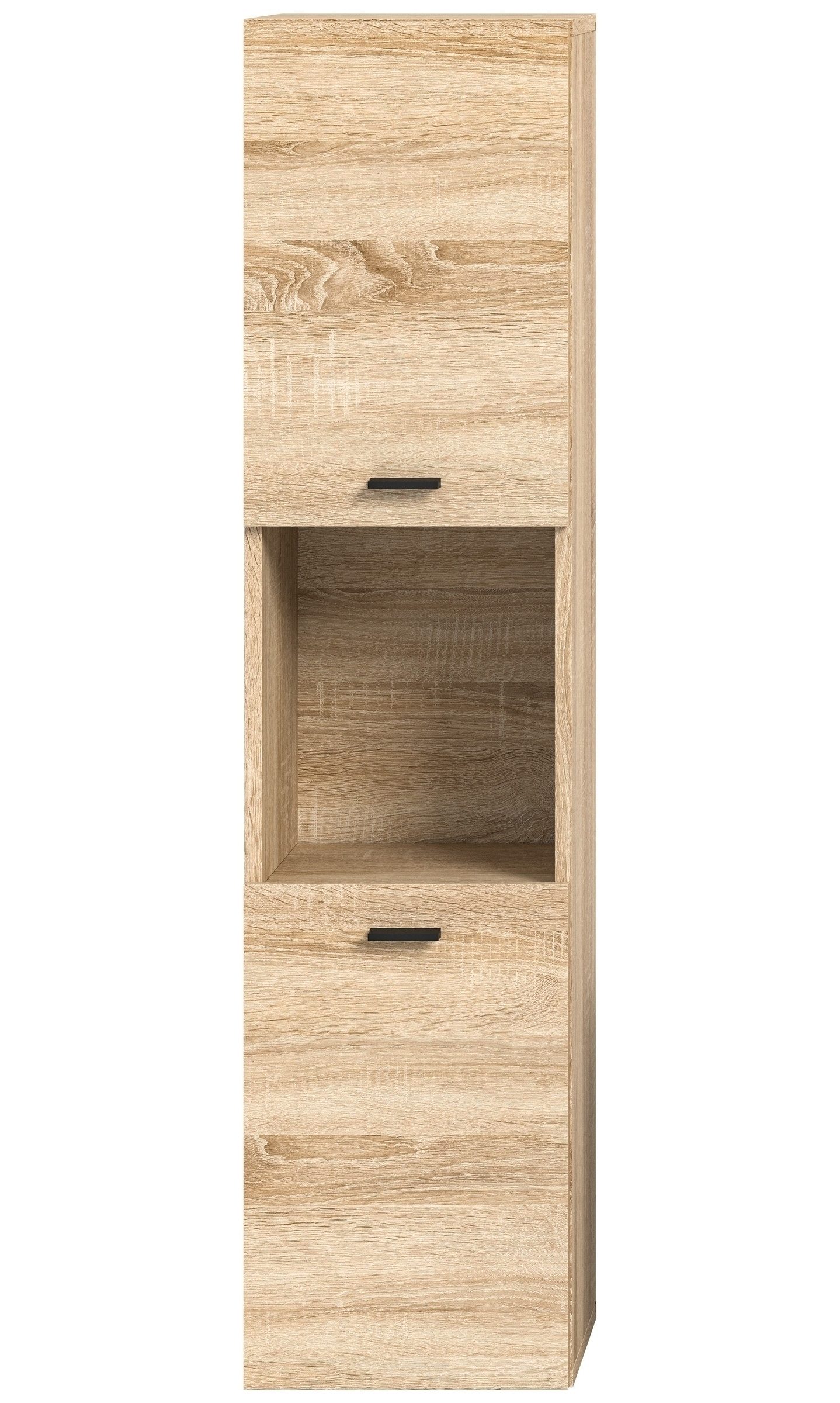 freiraum Hochschrank Boston in Eiche Sonoma - 30x125x29cm (BxHxT)