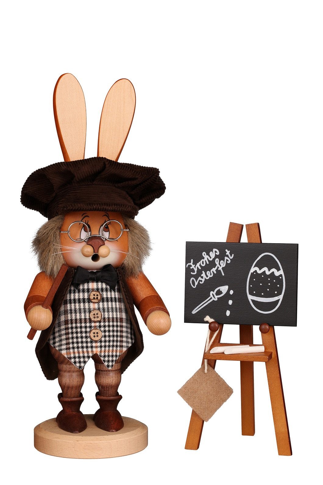 Christian Ulbricht Räuchermännchen Christian Ulbricht Wichtel Hase Häschenschule, (1 St), Handarbeit aus dem Erzgebirge