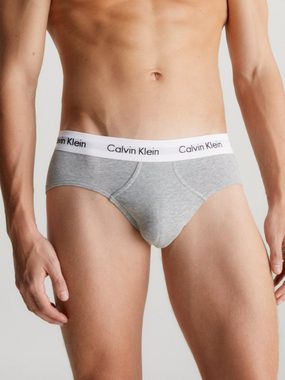 Calvin Klein Underwear Hipster HIP BRIEF 3PK (Packung, 3-St., 3er-Pack) mit Logo-Elastikbund