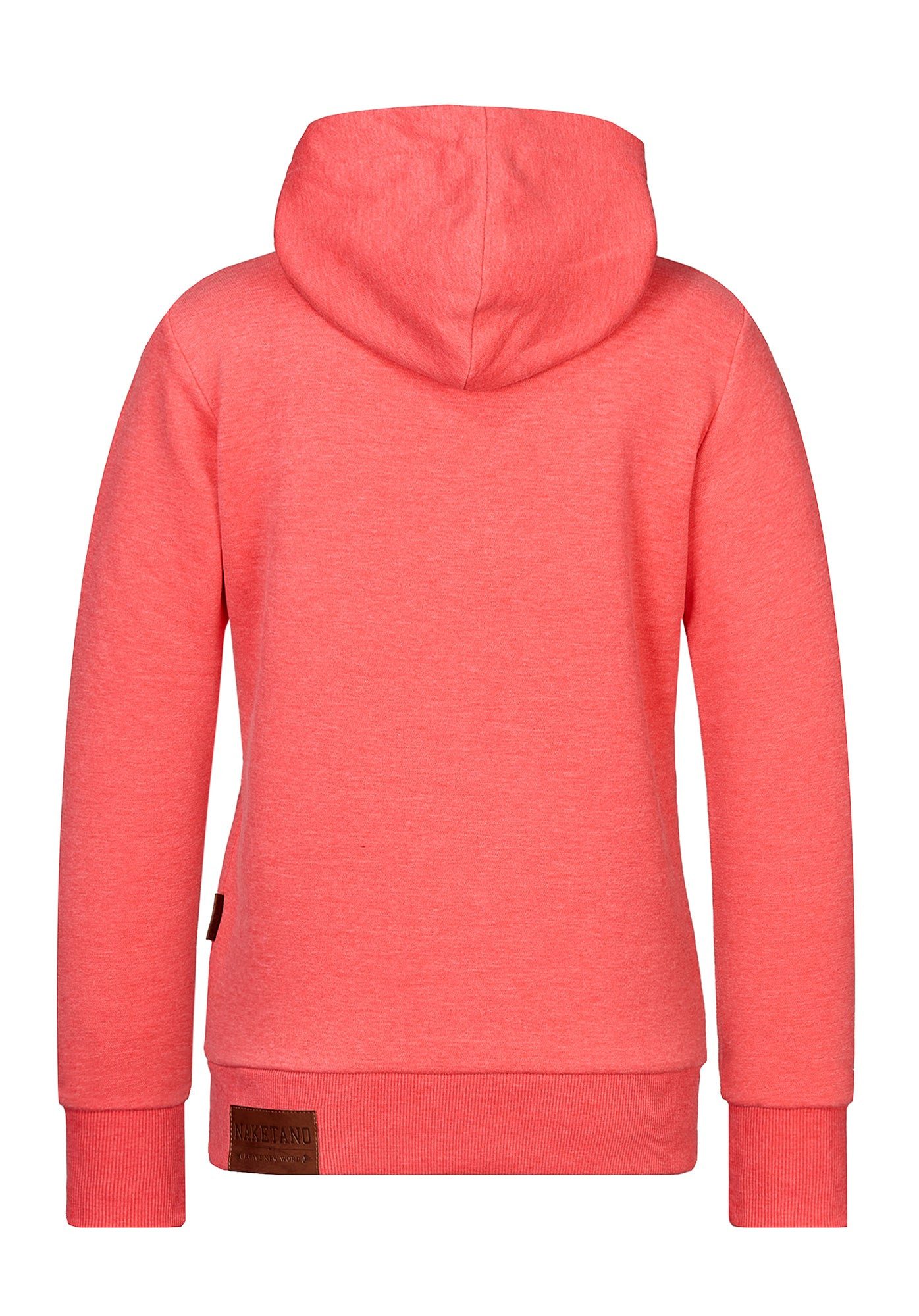 naketano Hoodie Kapuzenpullover Damen Baumwolle, weich, Kapuze, Kängurutasche (Spar-Set, Ina's Lieblingspulli) Hoodie, weiche Sweatware, Rippbündchen, Streetwea – Bild 2 von 5