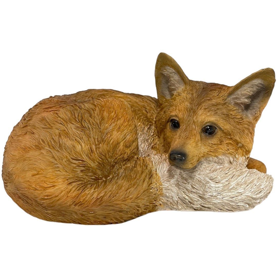 Figurendiscounter Dekofigur Dekofigur Fuchs liegend 15,5 günstig online kaufen