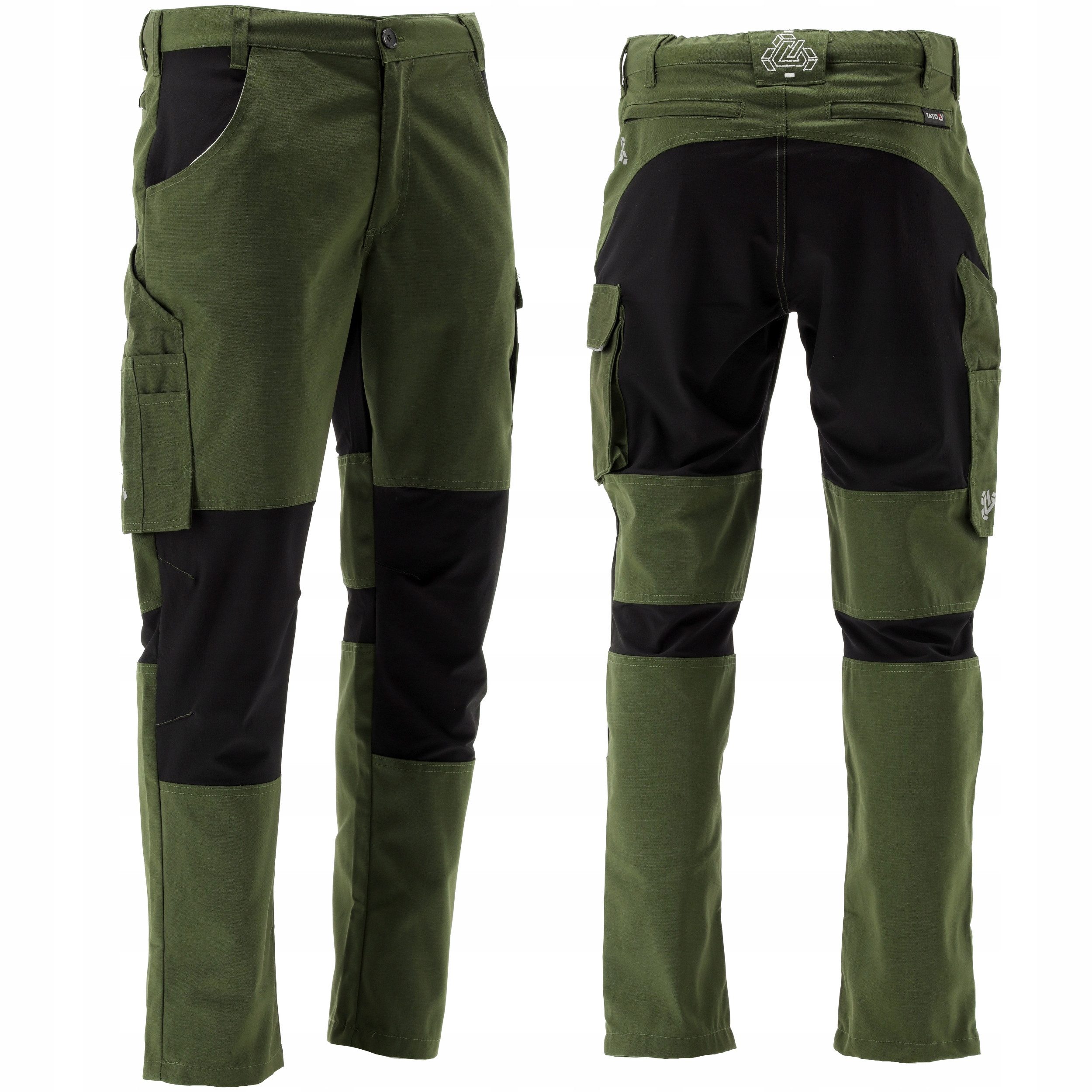 TRIZERATOP Arbeitshose Arbeitshose SERWAL 4-Way STRETCH grün/schwarz Gr. S