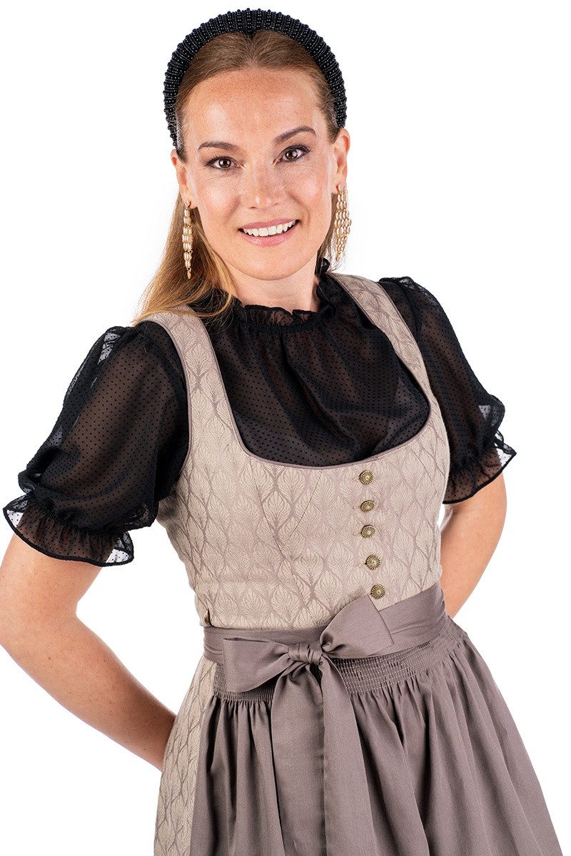 Spieth & Wensky Dirndlbluse Dirndlbluse - GATALJA - schwarz