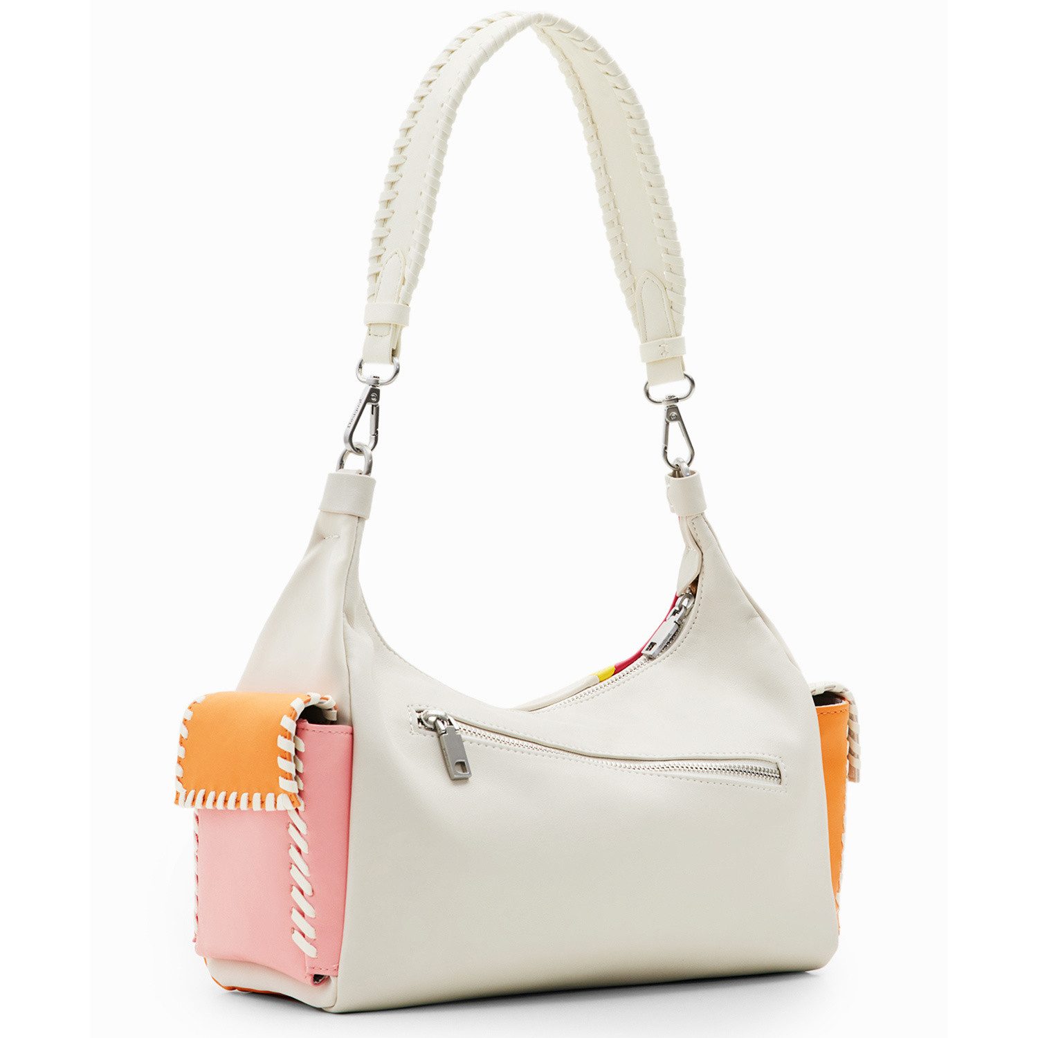Desigual Umhängetasche Desigual Damen Schultertasche Mundi Brasilia tutti fruti (1, 1-tlg., 1)