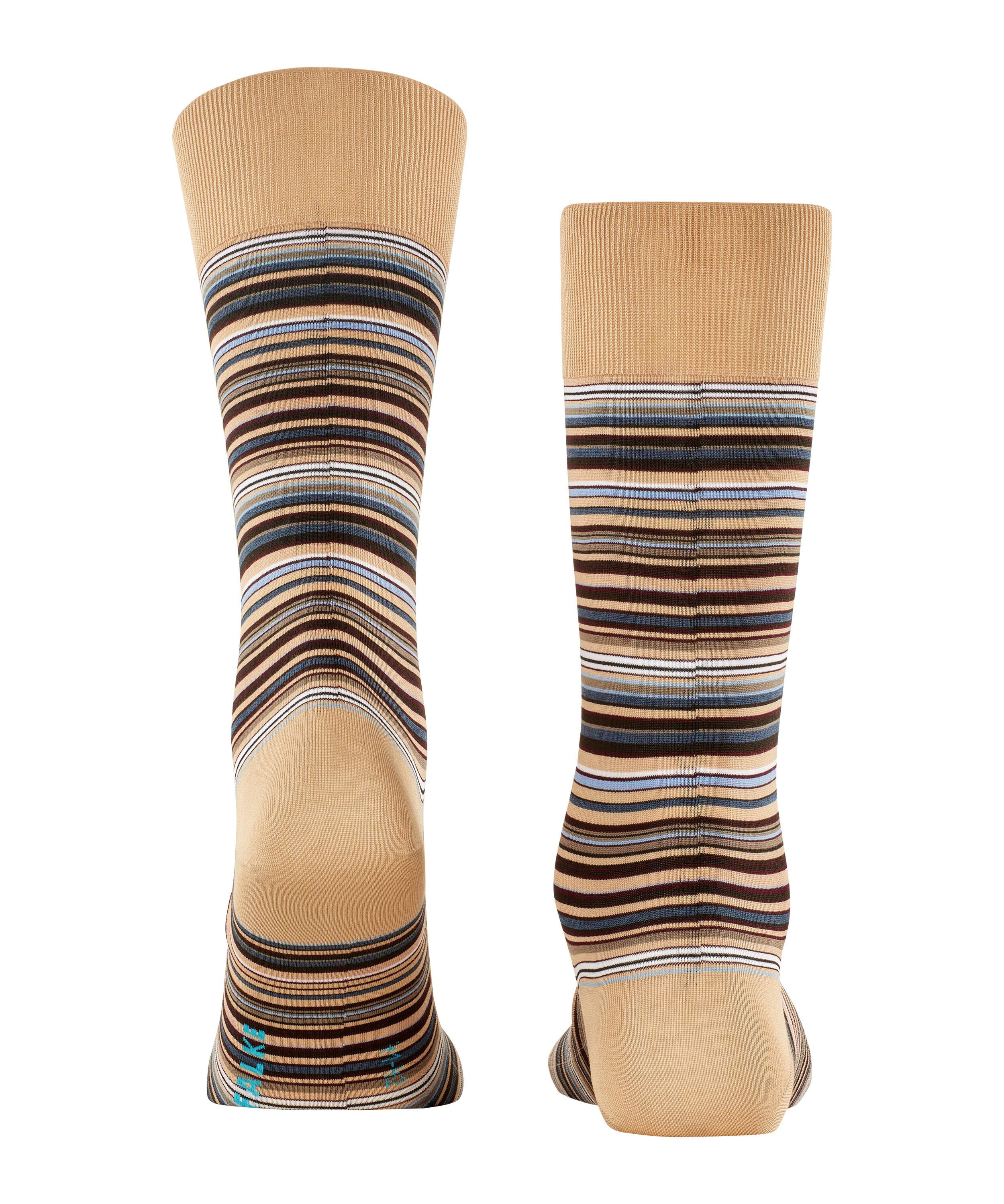 FALKE Socken Microblock Socken (1-Paar) mit hochwertiger Fil d´Ecosse