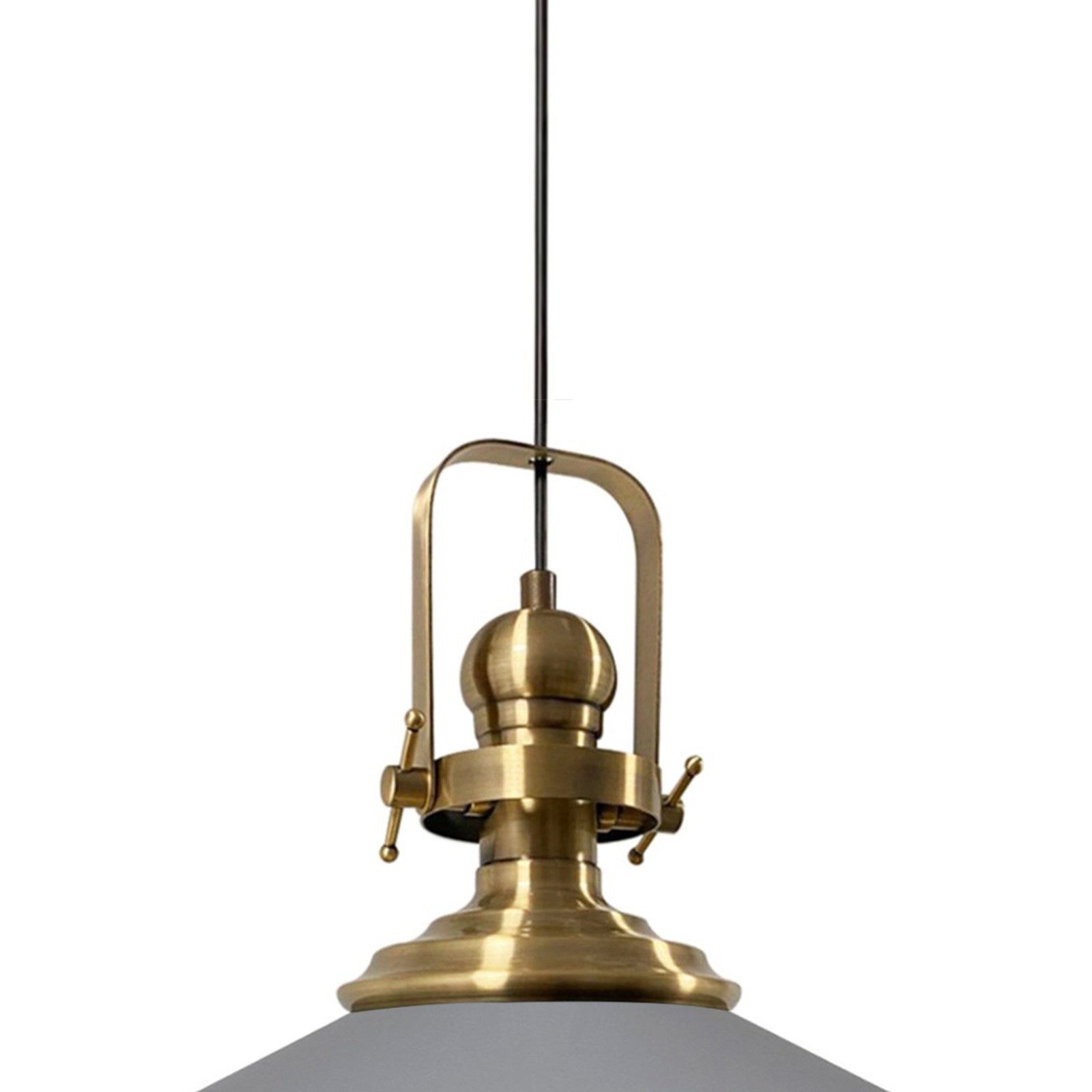 Bamyum Pendelleuchte Bamyum Pendelleuchte I Aslet l Ø41 cm E27 Metall Vintage Lampe, ohne Leuchtmittel