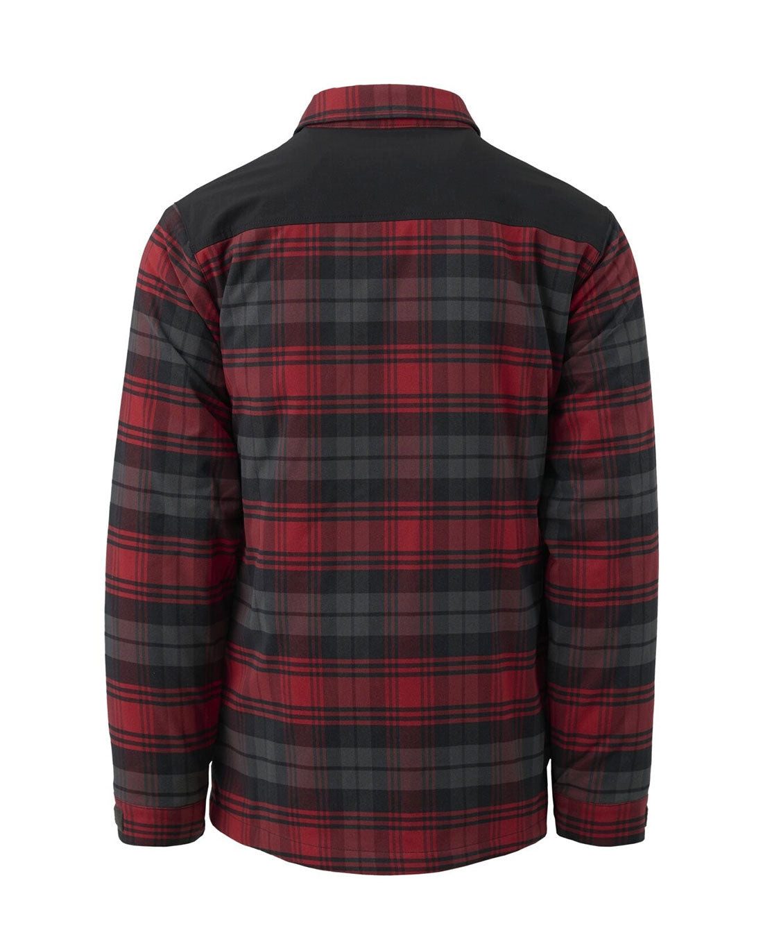 Helikon-Tex Fleecehemd Winter Warden Shirt Slate Crimson Plaid