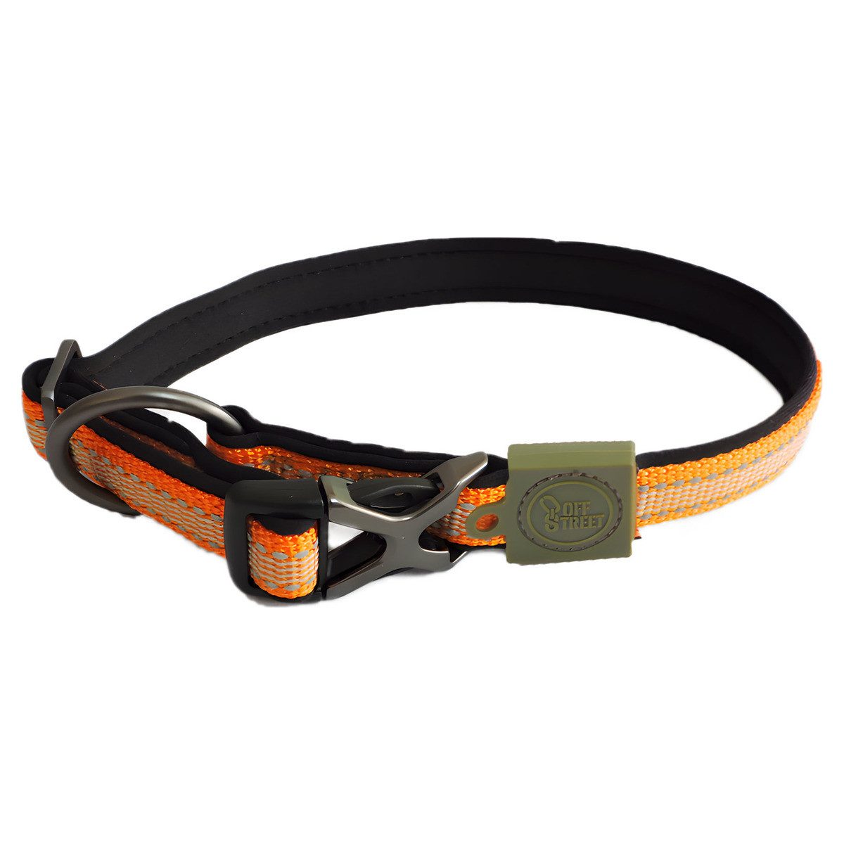 all for paws Hunde-Halsband Halsband Off Street mandarine