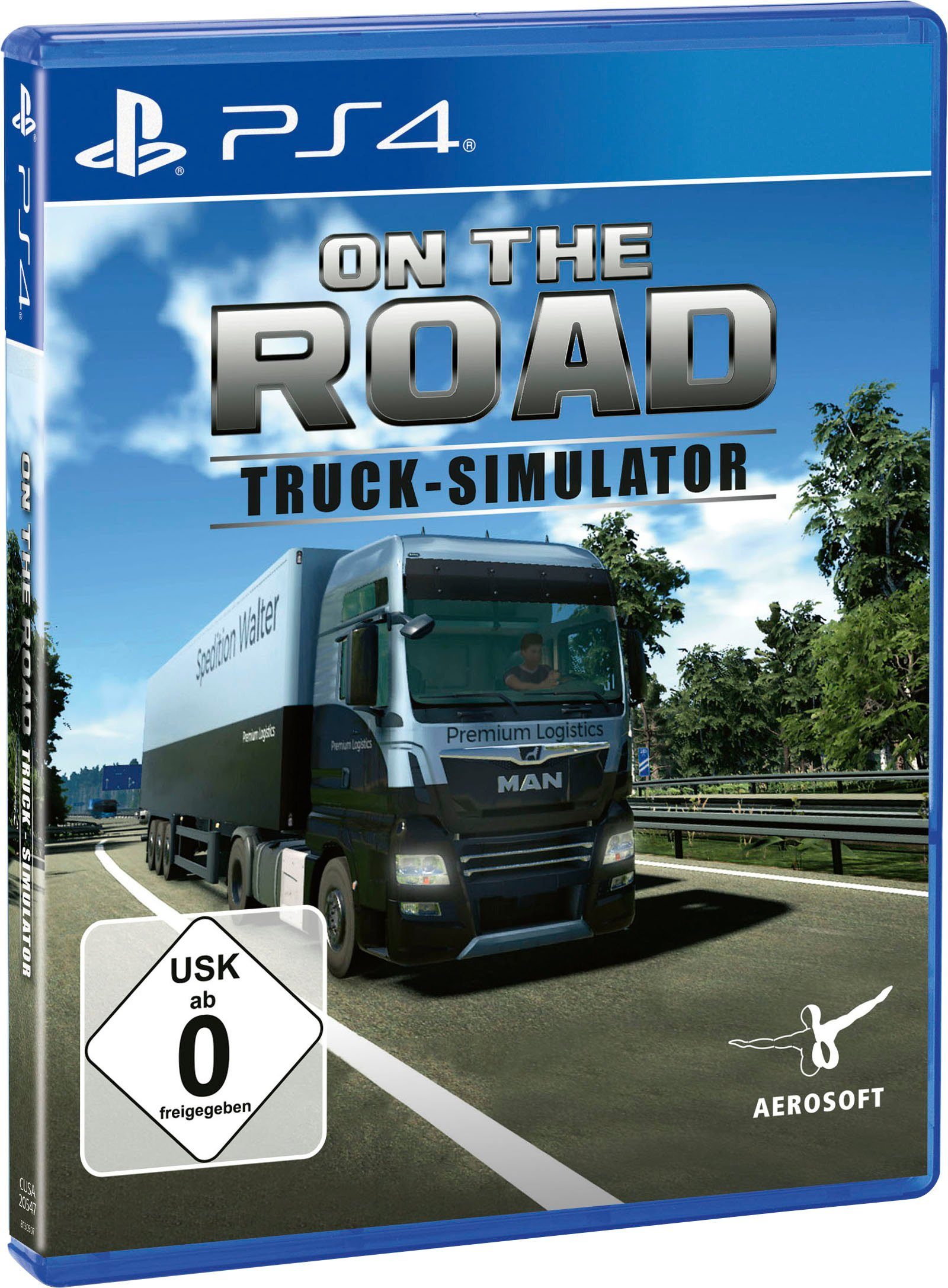 On Simulator the PlayStation 4 - Truck Road