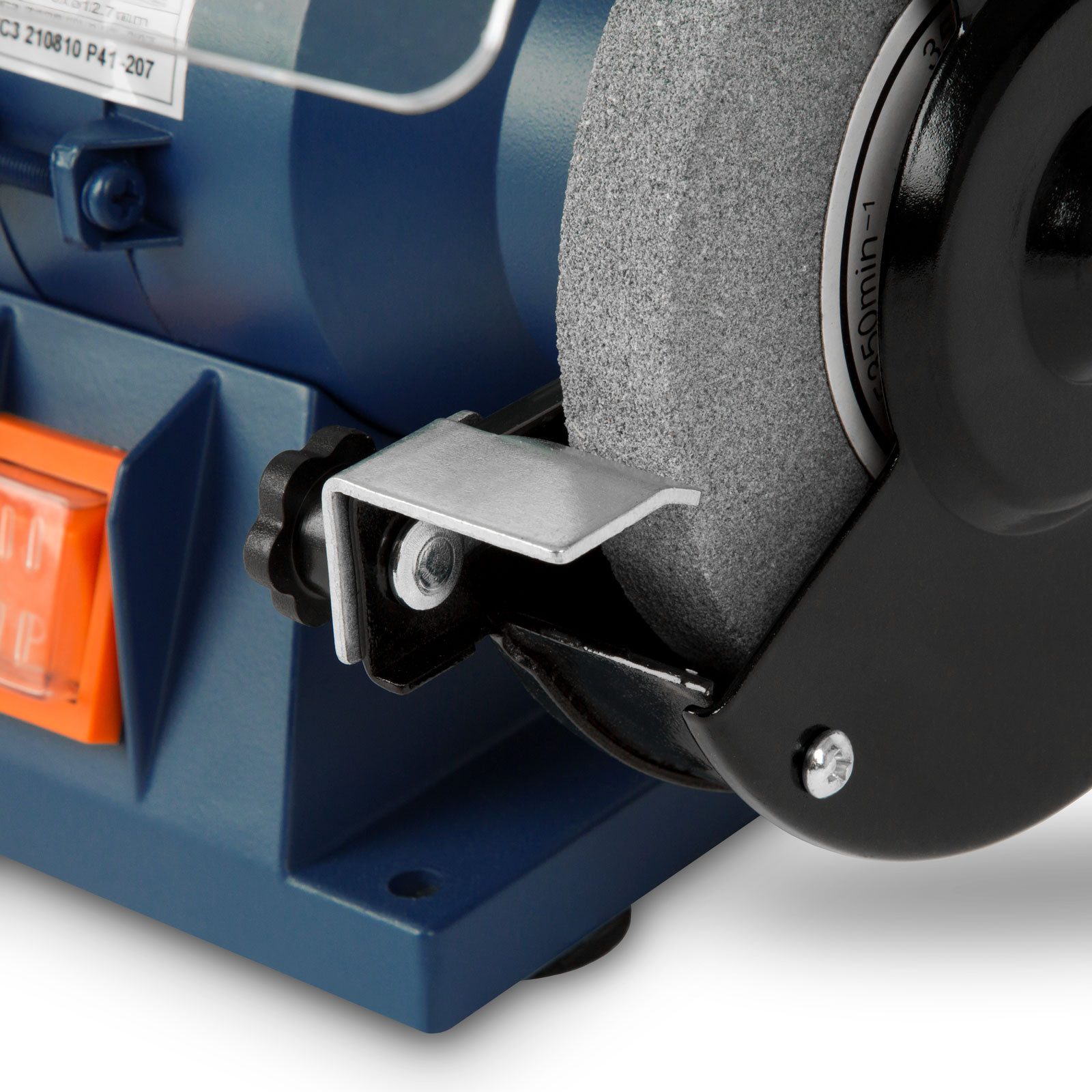 EBERTH Doppelschleifer Schleifbock Doppelschleifmaschine Elektrisch 150W, Grobe A36, max. 2950 U/min