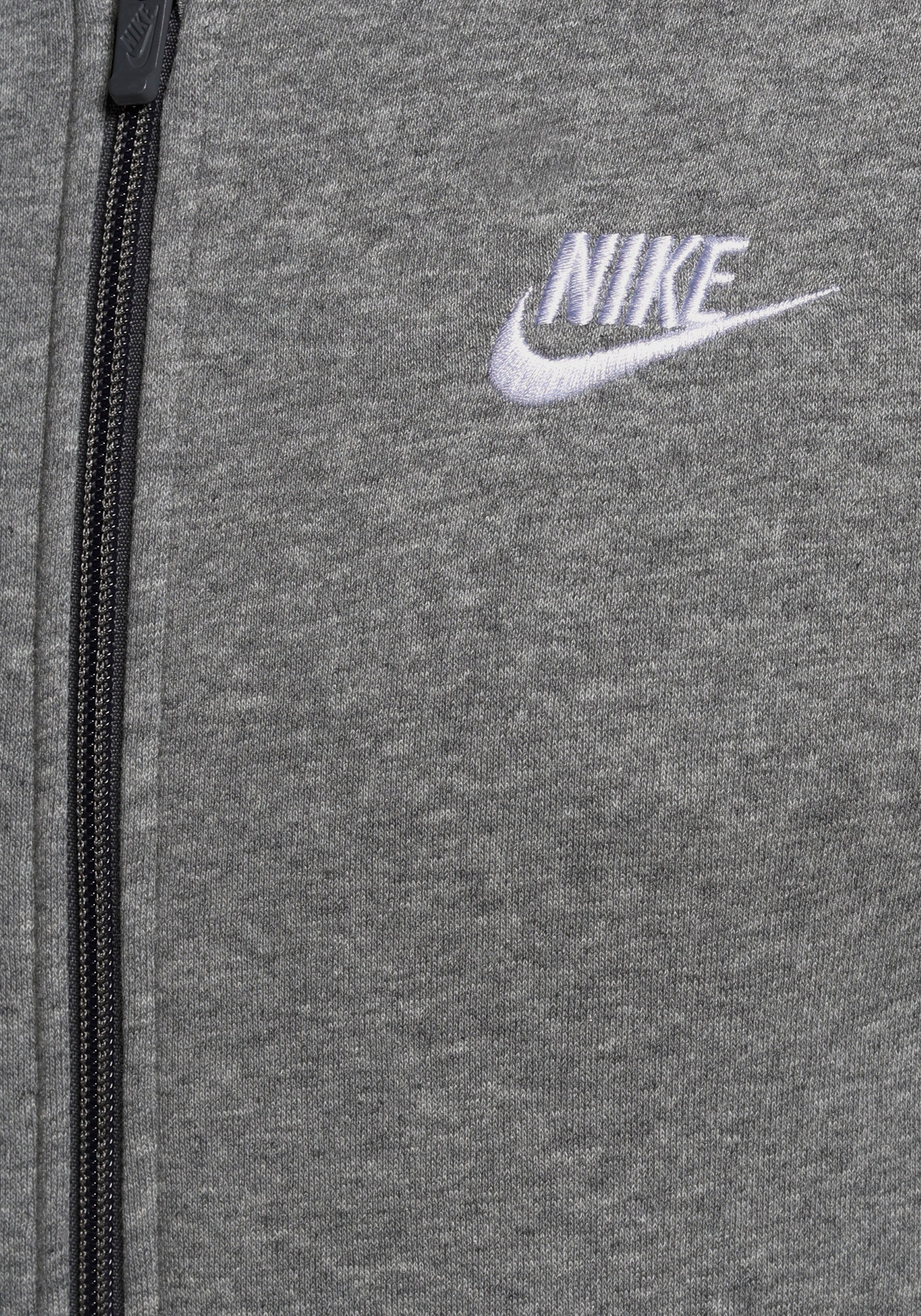 für Nike 2-tlg), Sportswear Jogginganzug grau-meliert CORE (Set, NSW Kinder