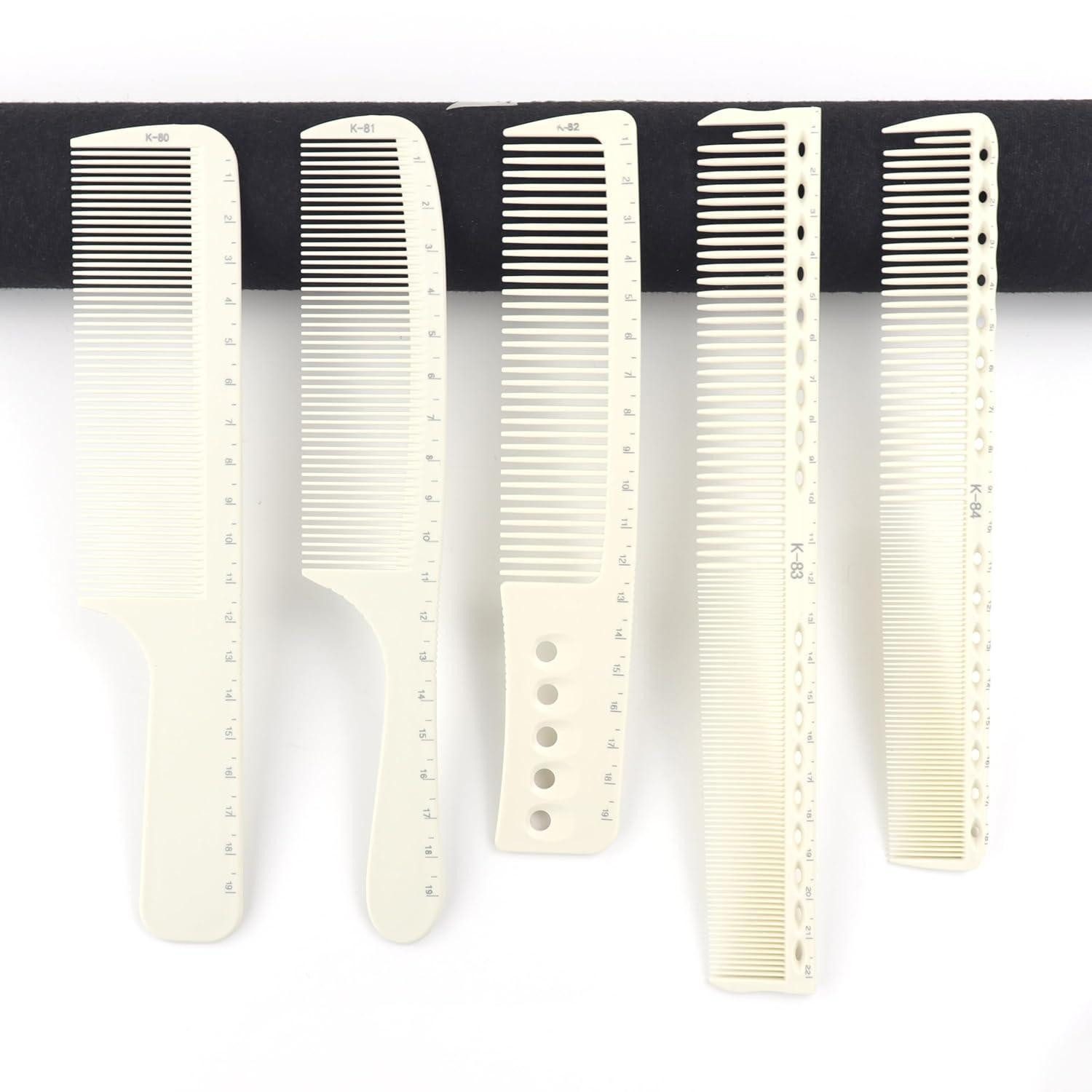 LuxusKollektion Schneidekamm Professionelle Kämme Set hitzebeständig für alle Haartypen