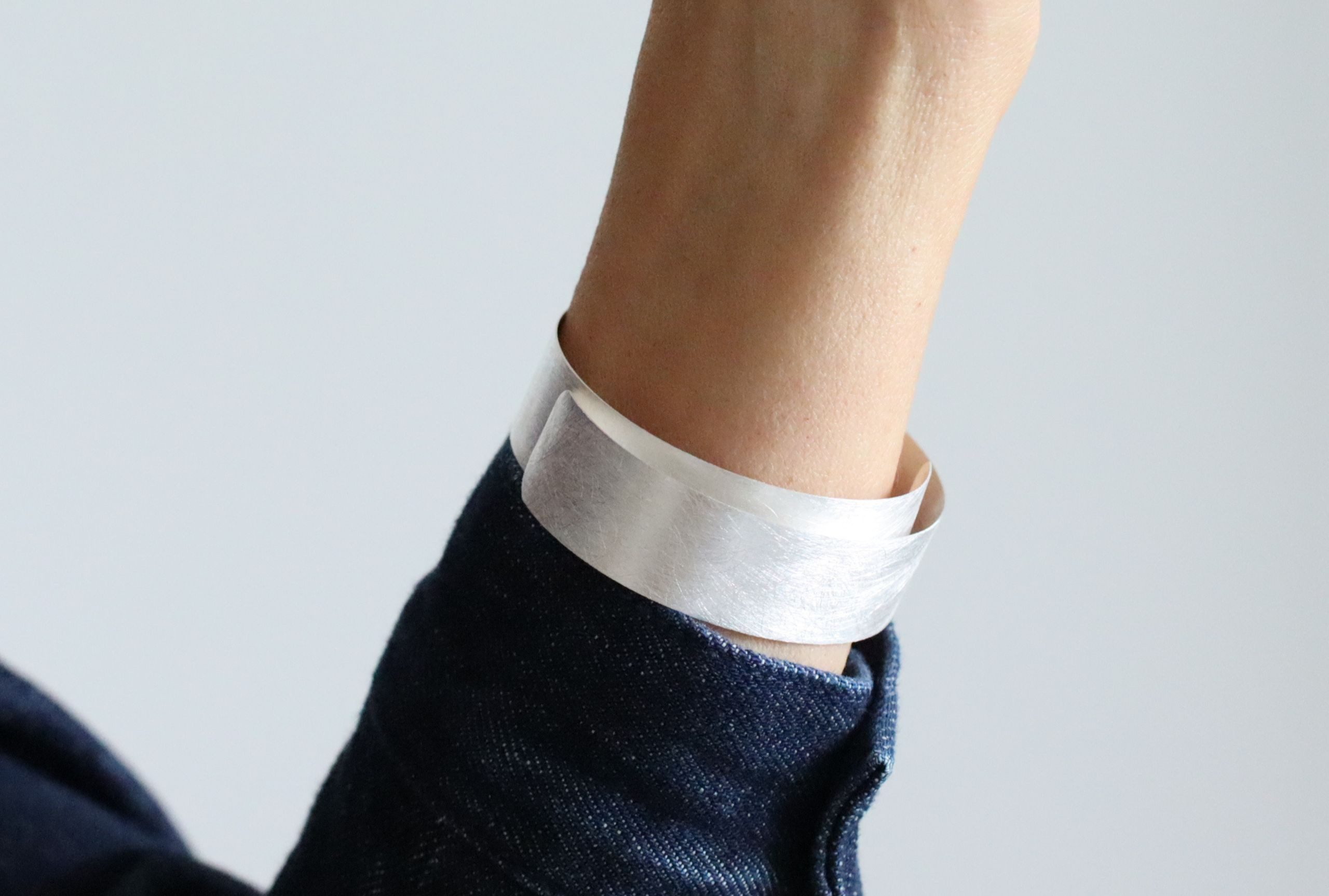 SILBERMOOS Armreif Armreif "Ich bin flexibel", 925 Sterling Silber