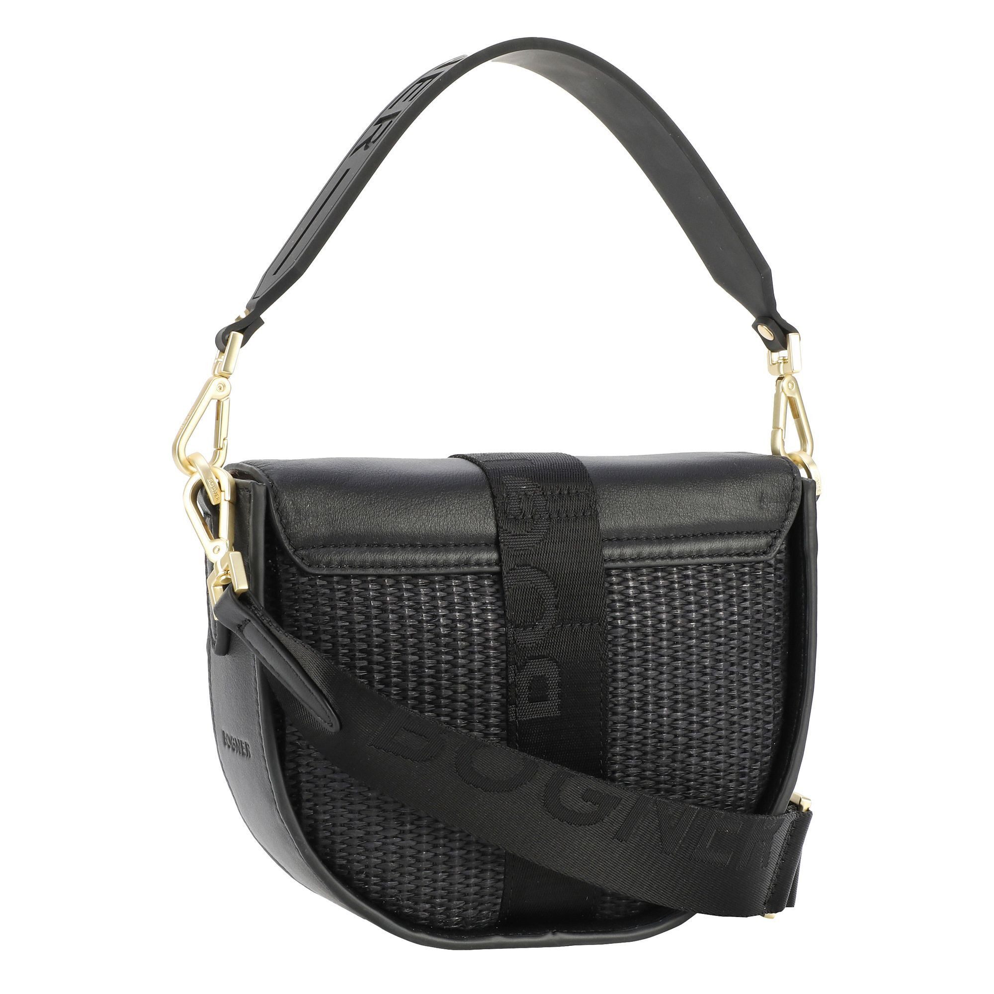 BOGNER Schultertasche Zuoz, Leder