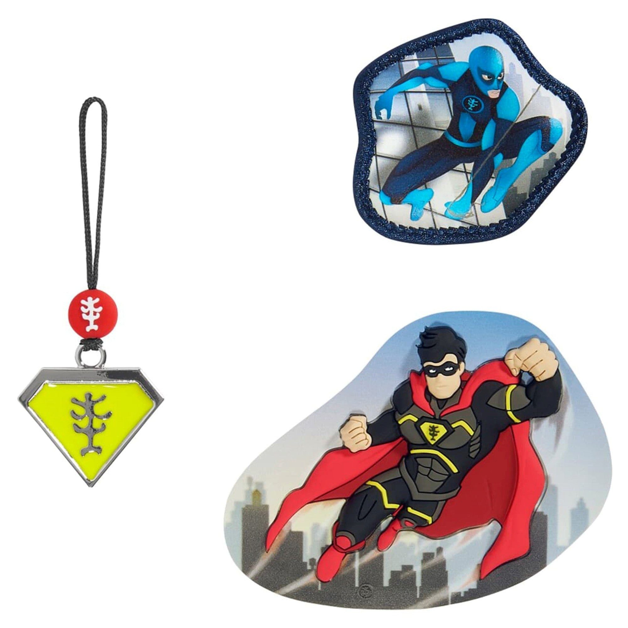 Schulranzen Zubehör-Set "Magic Mags" (Superhero Joris)