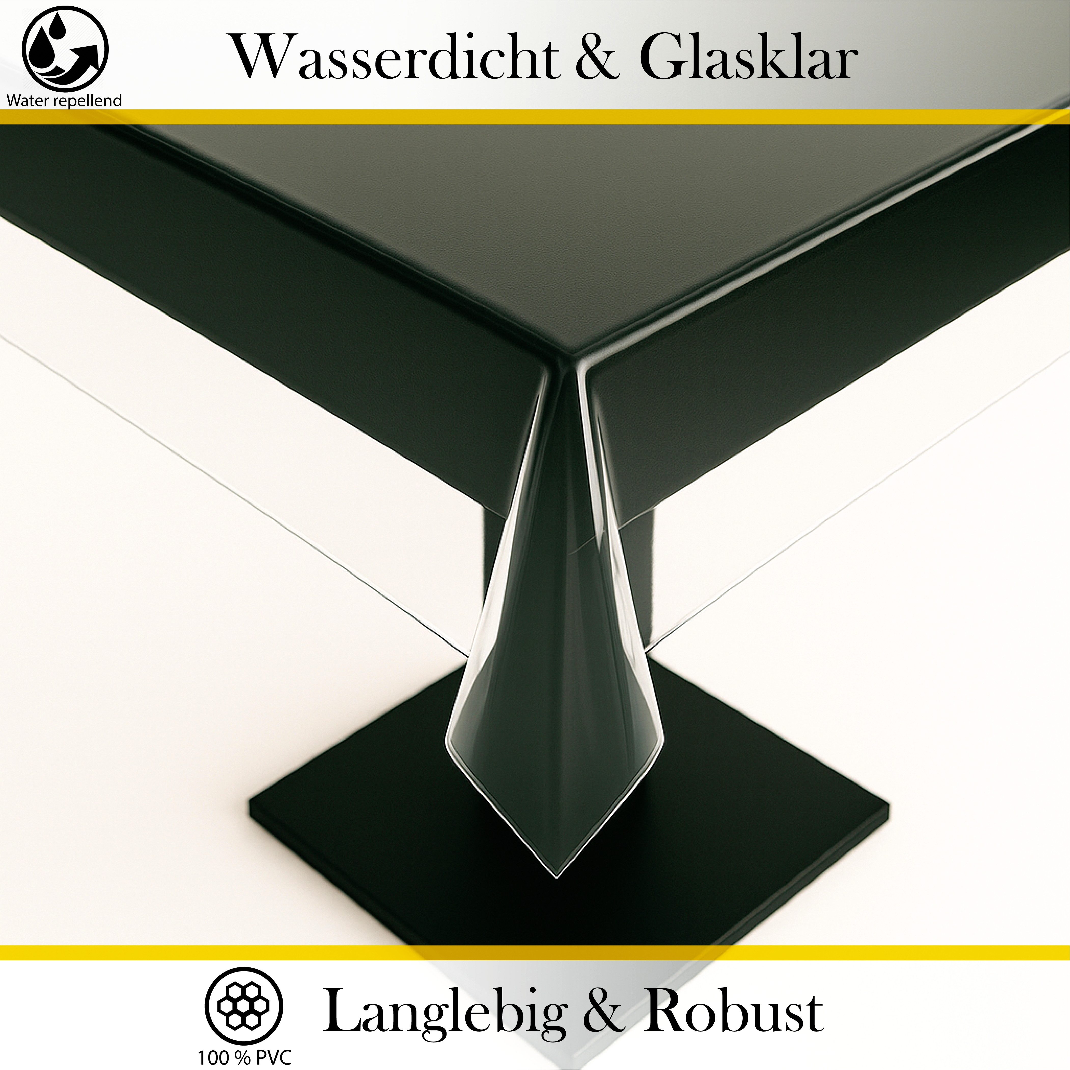 MelyshaHome Tischdecke Transparente PVC Tischdecke elastisch viele Größen k günstig online kaufen