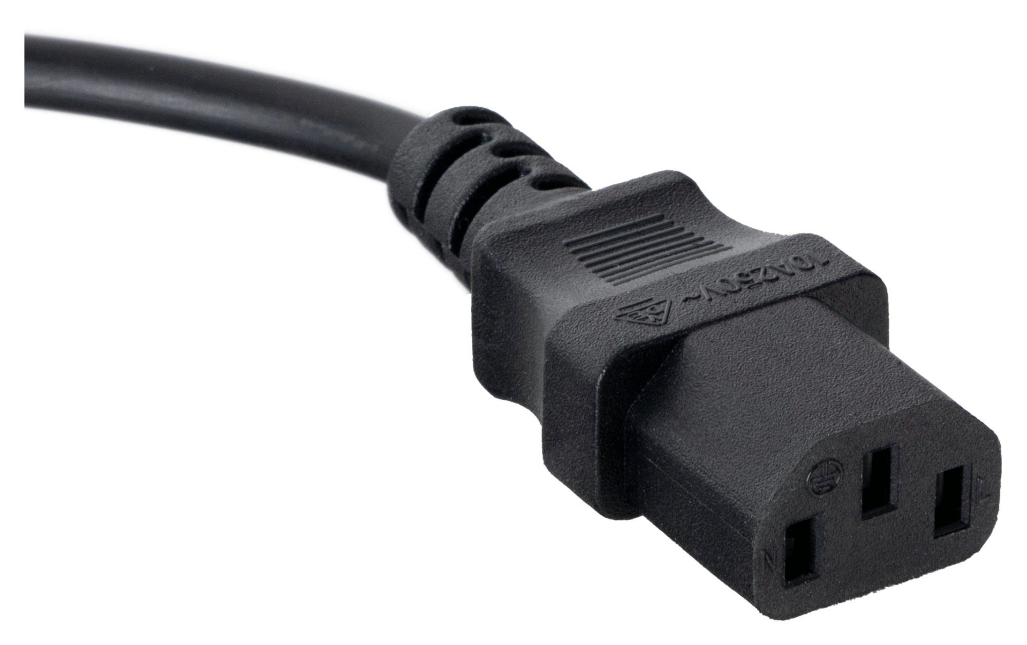 Pronomic EUIEC-1.5 Kaltgeräte Netzkabel 1,5 m Netzkabel, EU (SchuKo), IEC C13 (female) (150 cm), Sehr flexibel – Bild 3 von 3