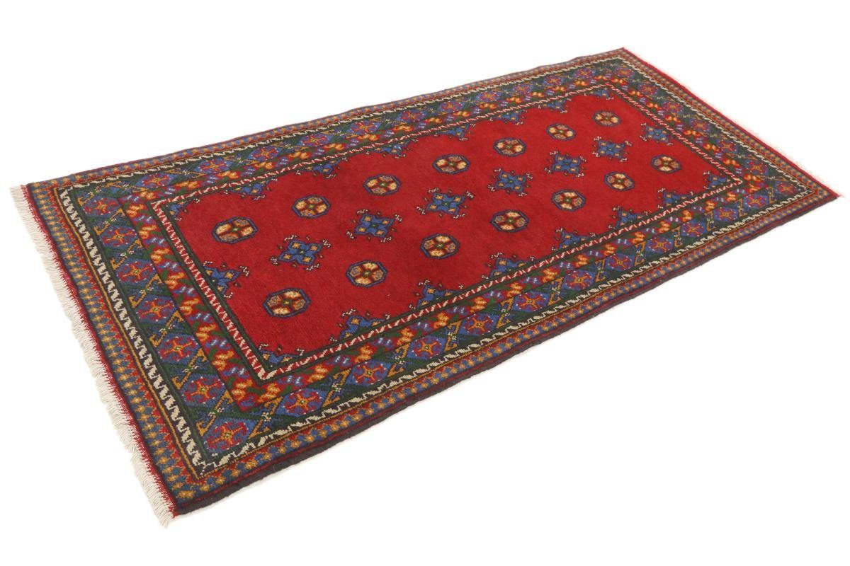 Nain Afghan Orientteppich mm Trading, 82x190 Läufer, Handgeknüpfter rechteckig, Höhe: Akhche 6 Orientteppich