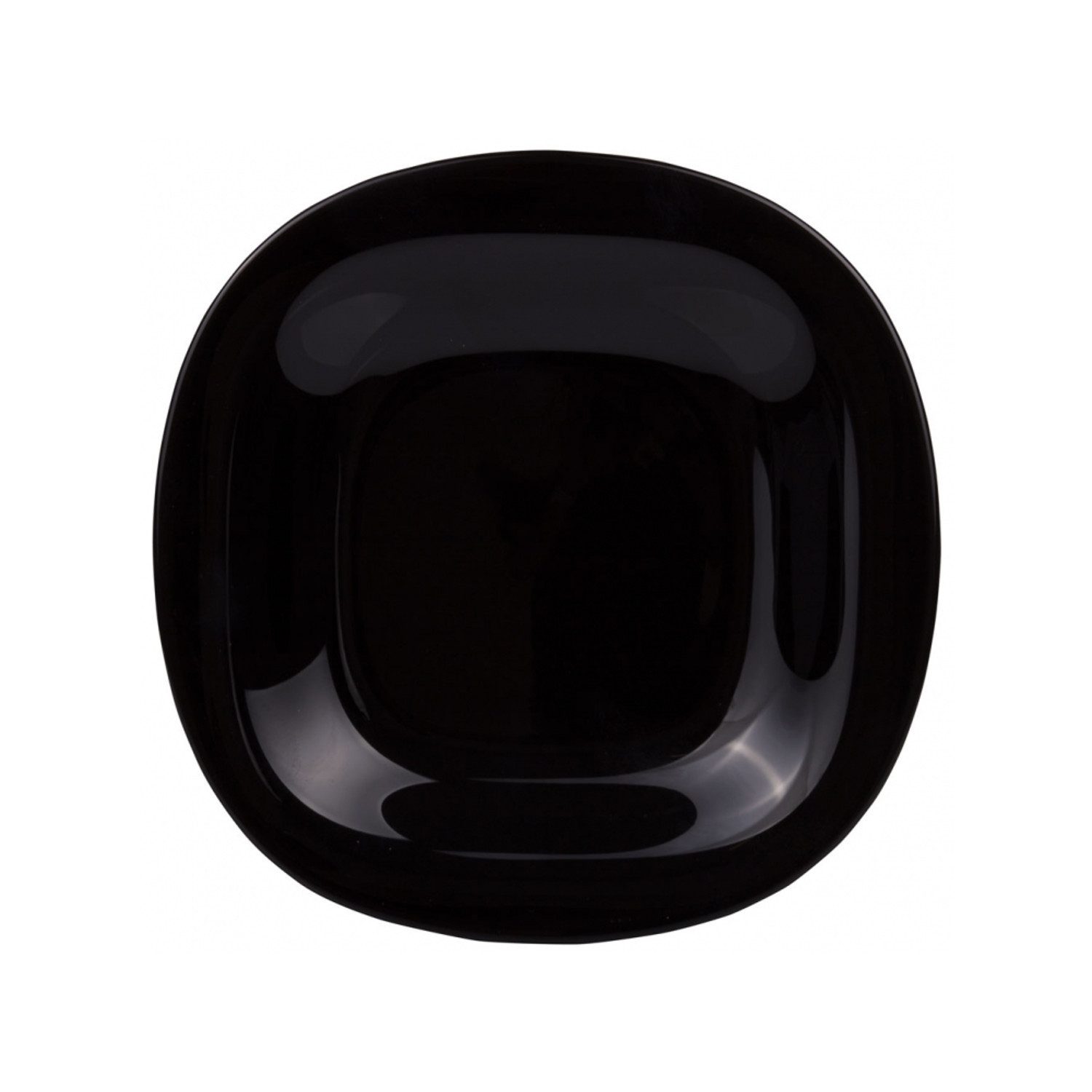 Luminarc Geschirr-Set Carine Neo White & Black 18 Stück, 6 Personen, Glas, Moderner und zarter moderner Stil