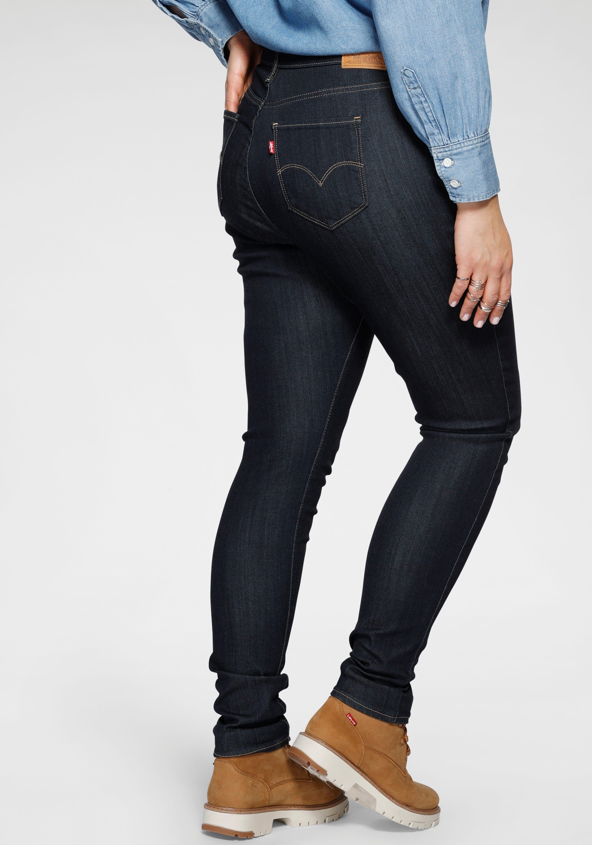 PL figurbetonter HI sehr rinsed Skinny-fit-Jeans RISE Plus SKINNY Levi's® Schnitt 721