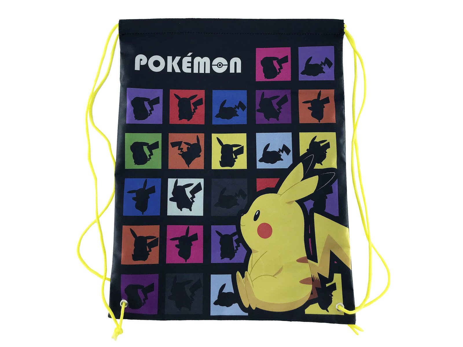 POKÉMON Turnbeutel 40 × 31 × 1 cm Sportbeutel Kinder mit Kordelzug für Schule