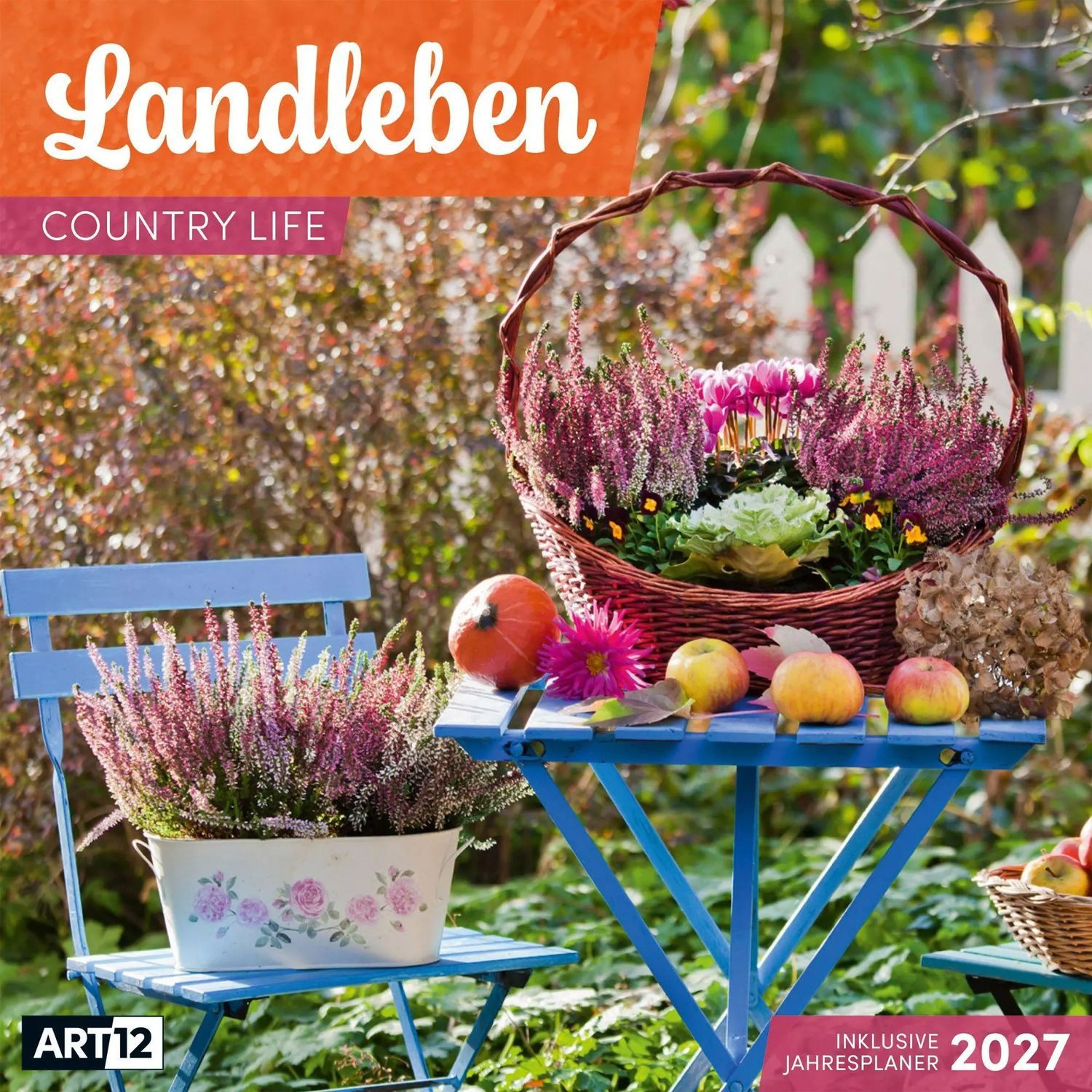 Ackermann Wandkalender Landleben Kalender 2027 - 30x30 - Art12