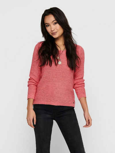 ONLY Strickpullover ONLGEENA XO L/S PULLOVER KNT - 15113356 4251 in Rosa