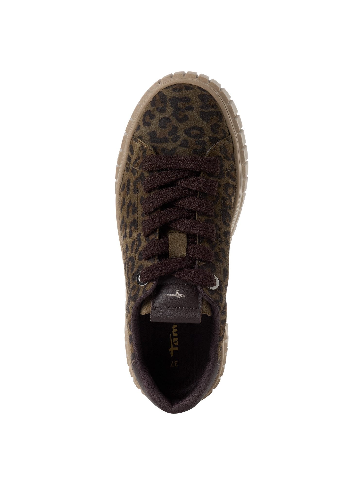 Tamaris COMFORT-Lining, Removable Sock aus Leder Sneaker COMFORT-Lining