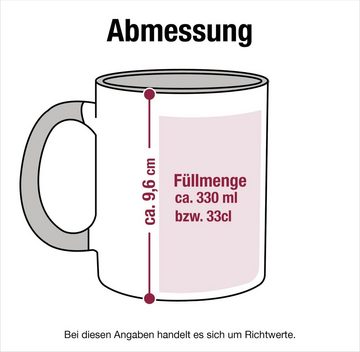 Shirtracer Tasse Weil Engel nicht überall sein können gibt es Menschen wie dich, Keramik, Statement Sprüche