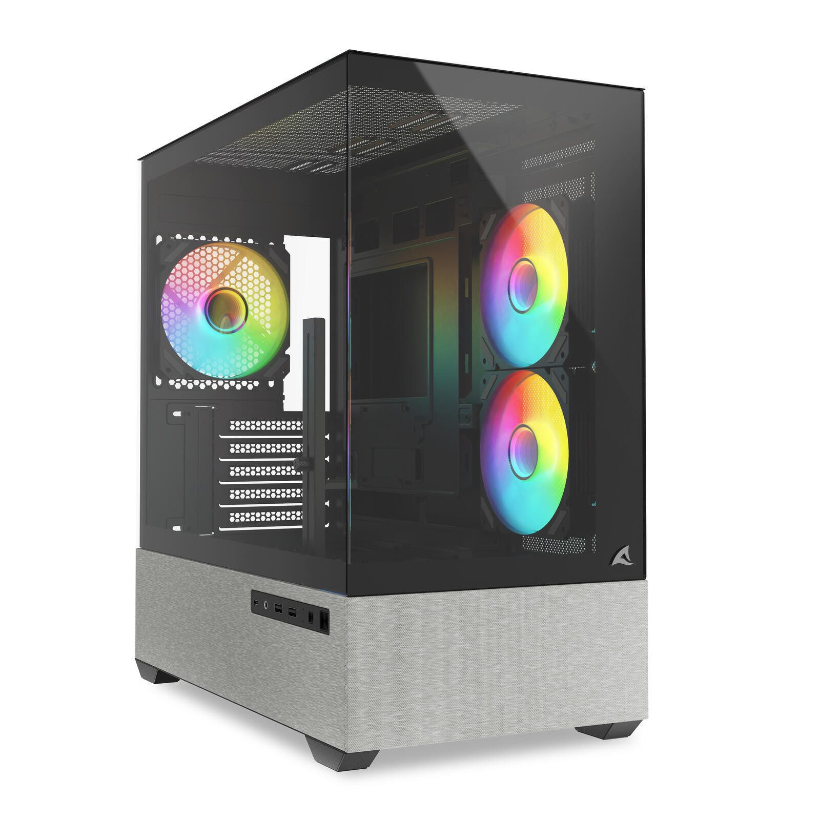 Sharkoon PC-Gehäuse Sharkoon PC Gehäuse MK7 ARGB