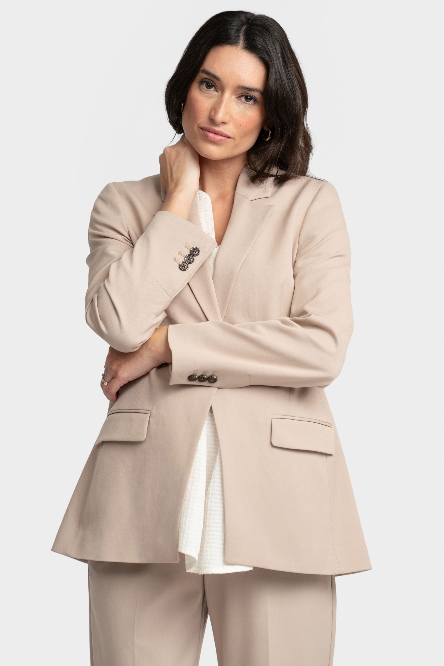 Seraphine Jackenblazer Seraphine edler Umstands-Blazer (1-tlg)