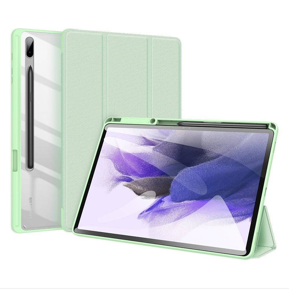 Dux Ducis Tablet-Hülle Toby Eco-Leather Tablet-Ledertasche Schale Cover für Samsung  Galaxy S7 Plus (T980/T976B) mit Smart-Sleep Funktion Wake-Up Stifthalter  Schutzhülle