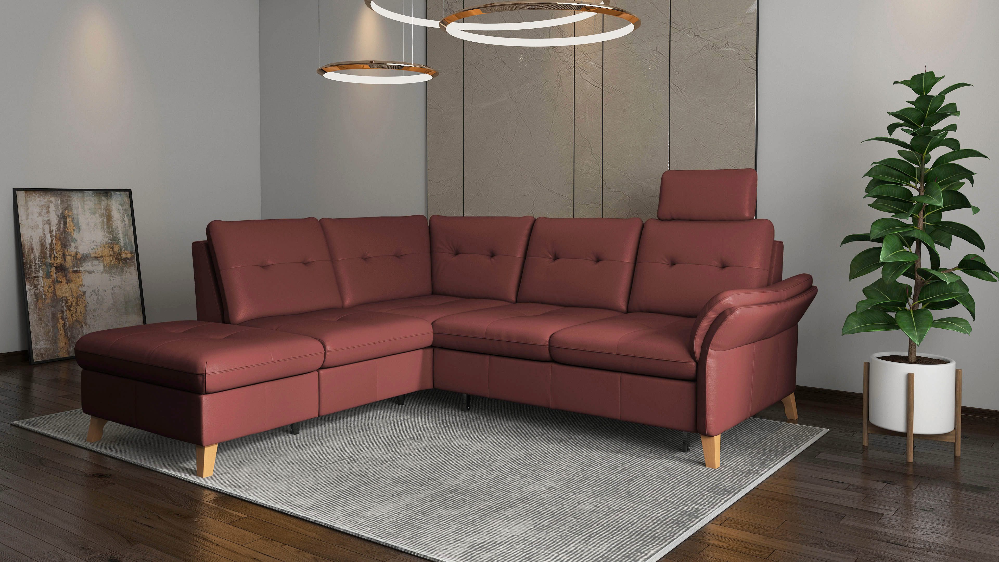sit&more Ecksofa Göteborg, inkl. Sitztiefenverstellung, wahlweise günstig online kaufen