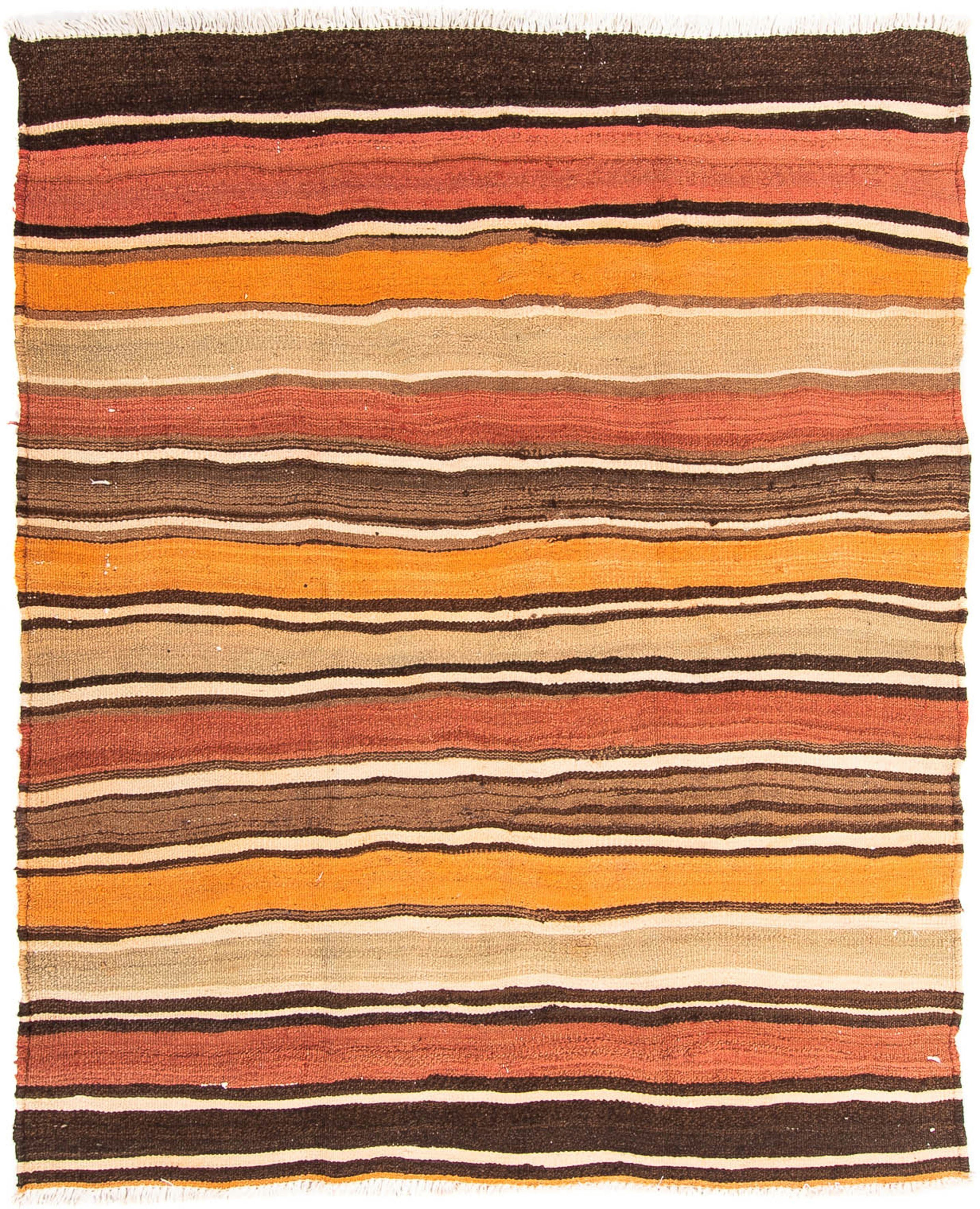 Wollteppich Kelim - Old x mm, Höhe: 5 cm - morgenland, - 170 mehrfarbig, Einzelstück Wohnzimmer, 180 rechteckig