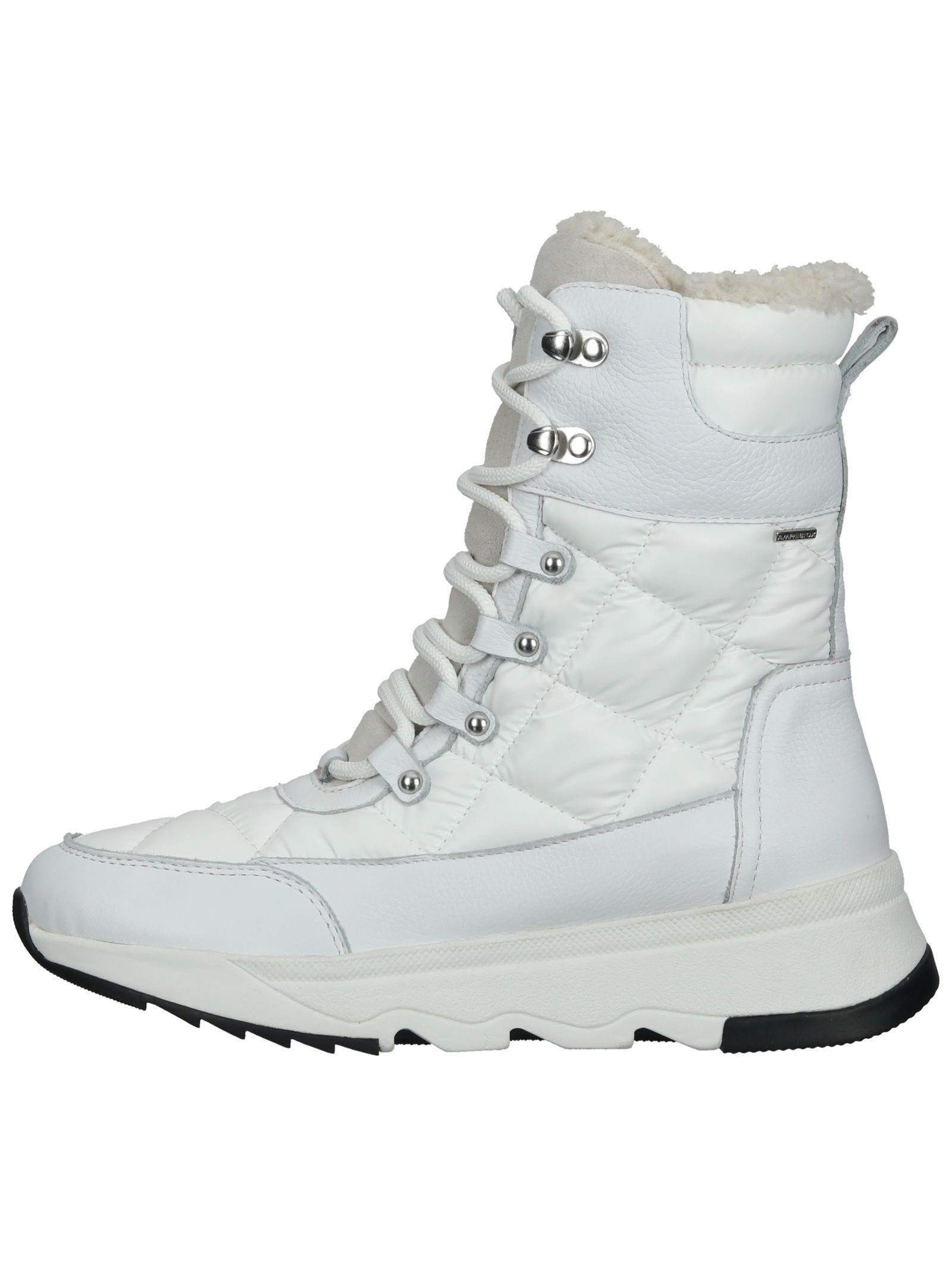 Geox Geox Stiefelette Leder/Textil Schnürstiefelette
