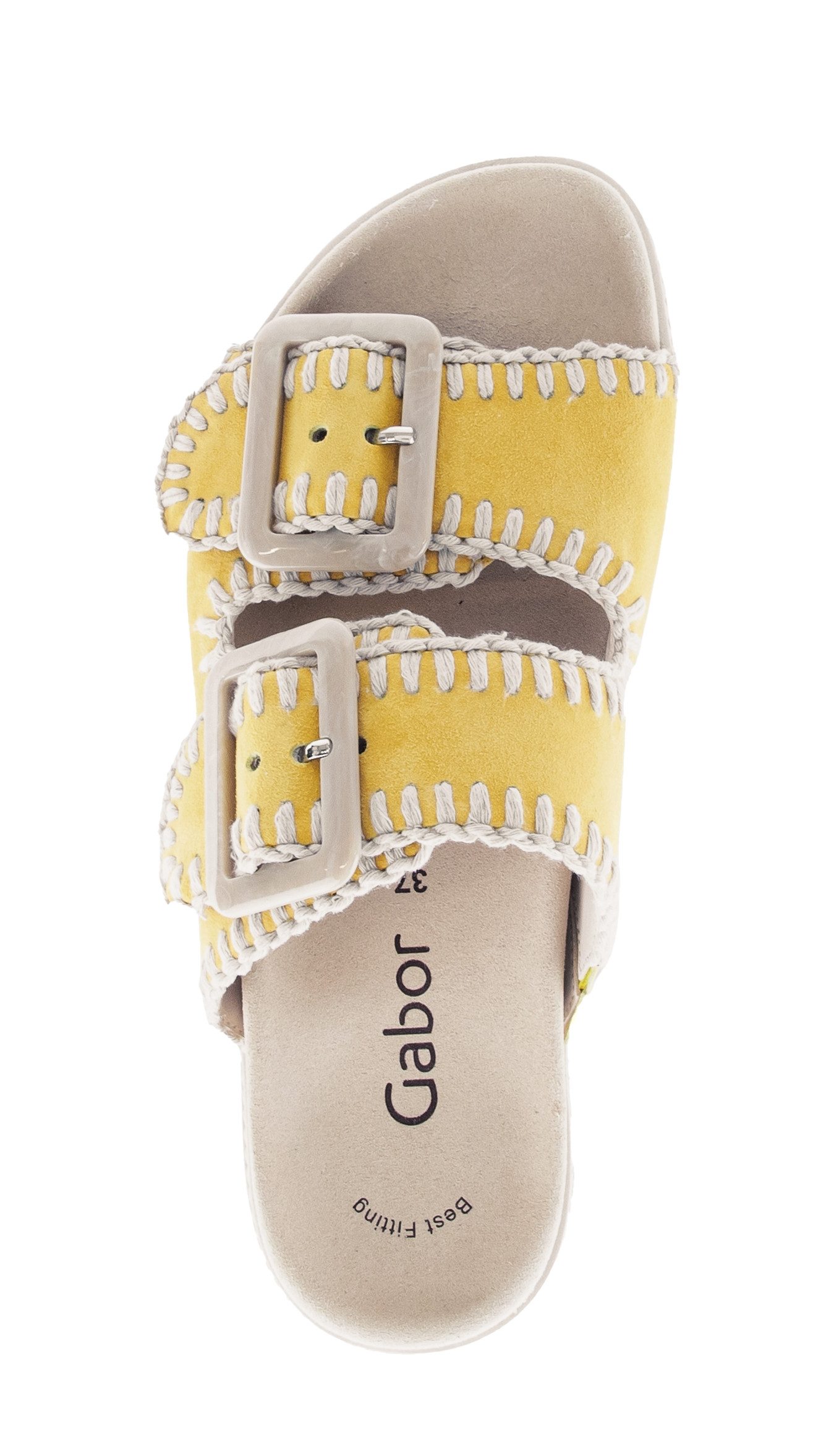 Gabor Pantolette, Sommmerschuh, Schlüpfschuh mit Plateauabsatz