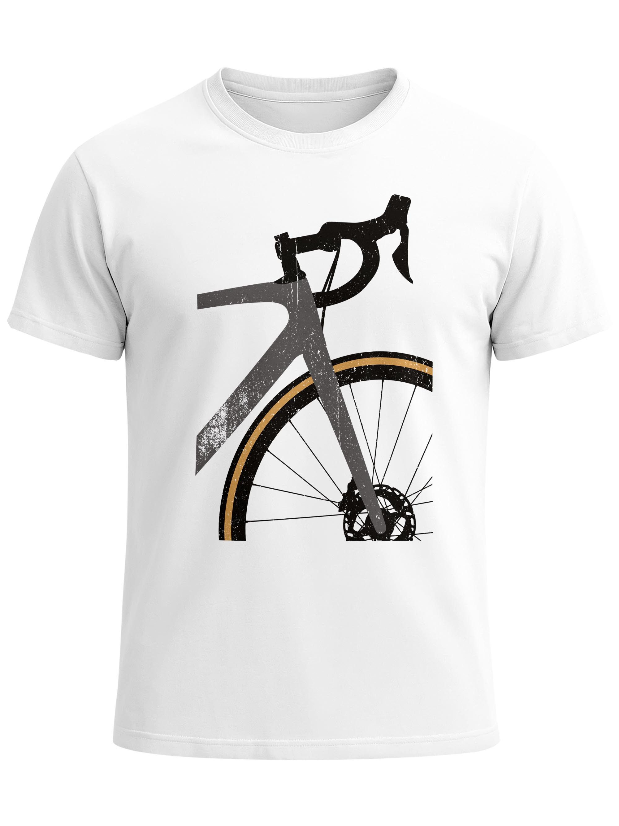 Print-Shirt Herren T-Shirt Fahrrad Bike Radfahrer Sommer Outdoor Fashion