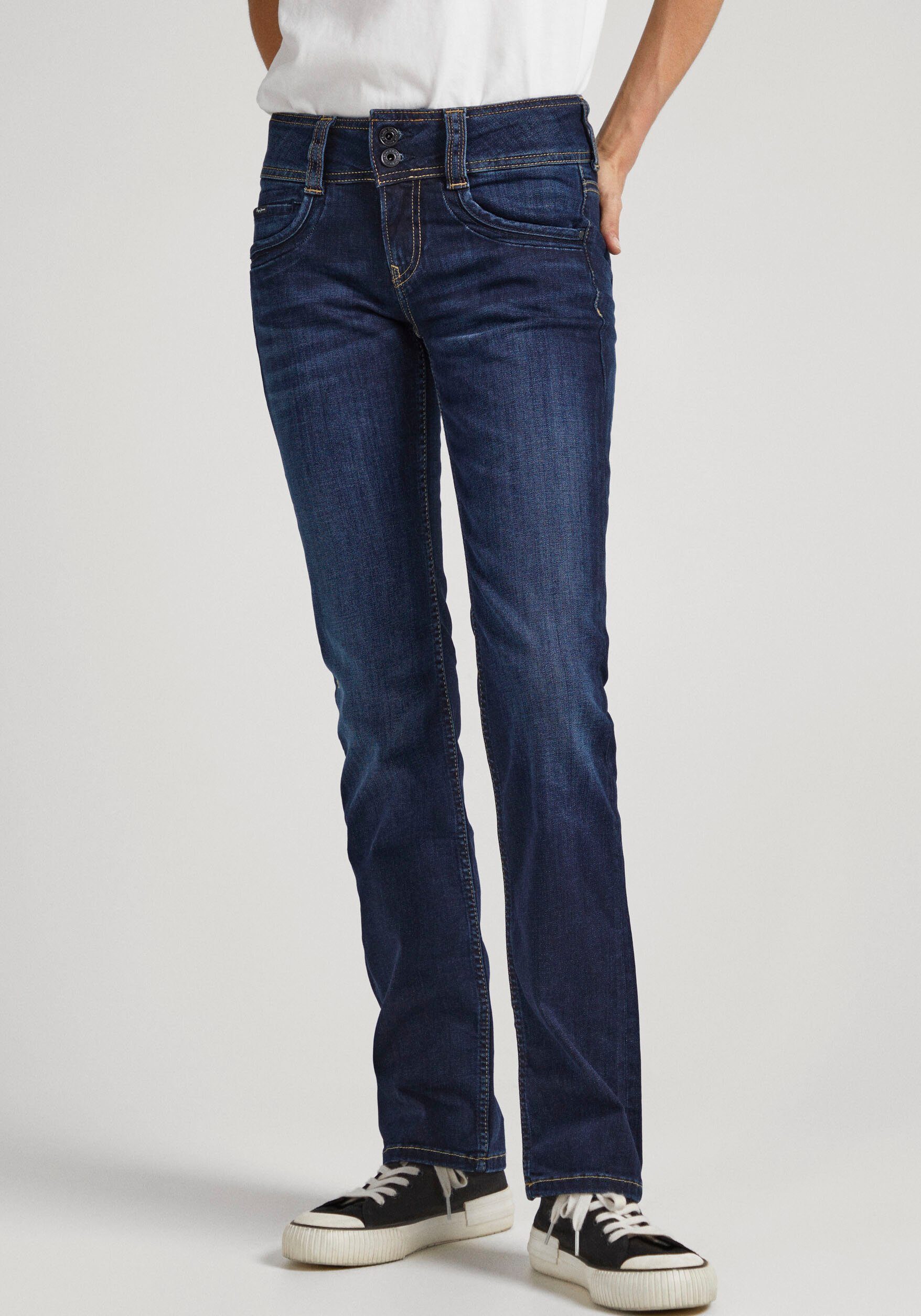 Pepe Jeans Straight-Jeans GEN in Baumwoll-Qualtät günstig online kaufen