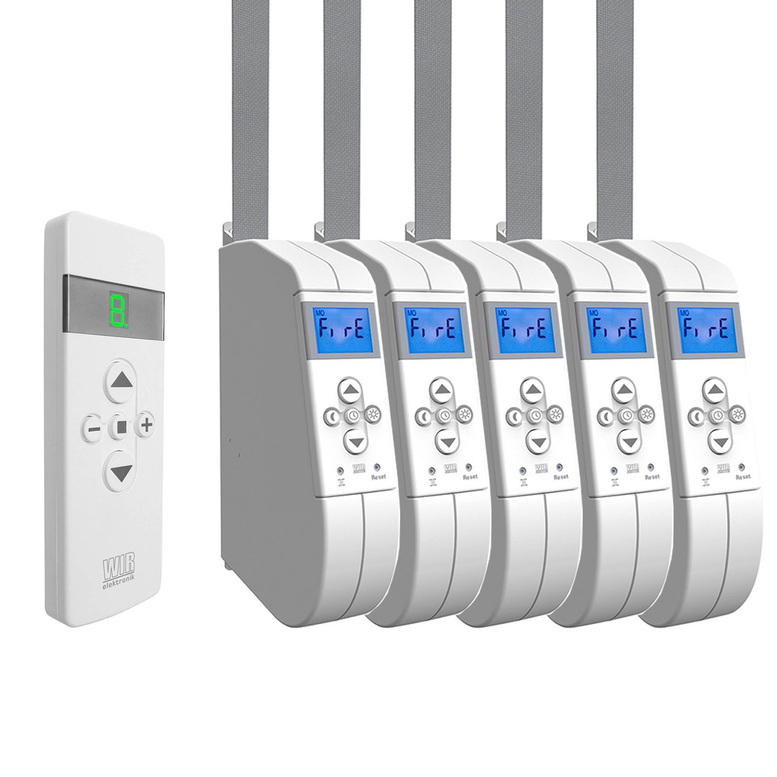 WIR elektronik Rollladengurt-Antrieb WIR SET FB-9 mit eW940-F, Gurtbreite 23,00 mm